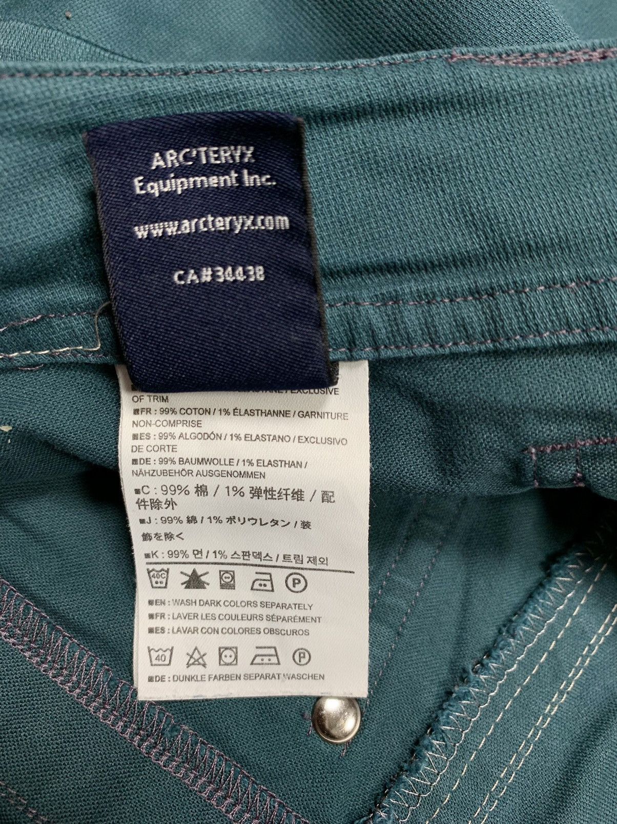Arc'teryx Arc’Teryx turquoise pants Size US 31 - 10 Thumbnail
