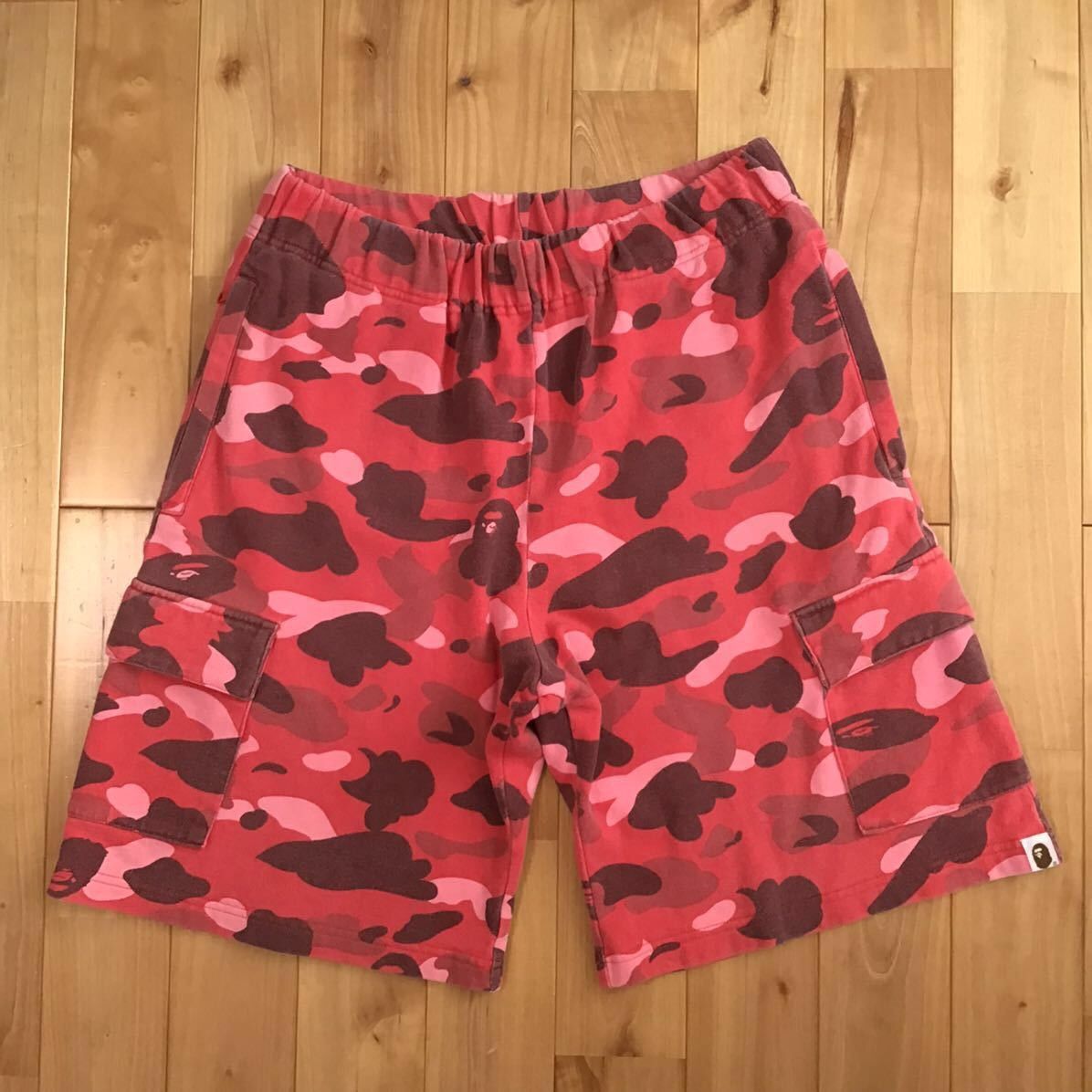 Bape × Nigo BAPE camo sweat cargo shorts a bathing ape ★size M Size US 32 / EU 48 - 1 Thumbnail