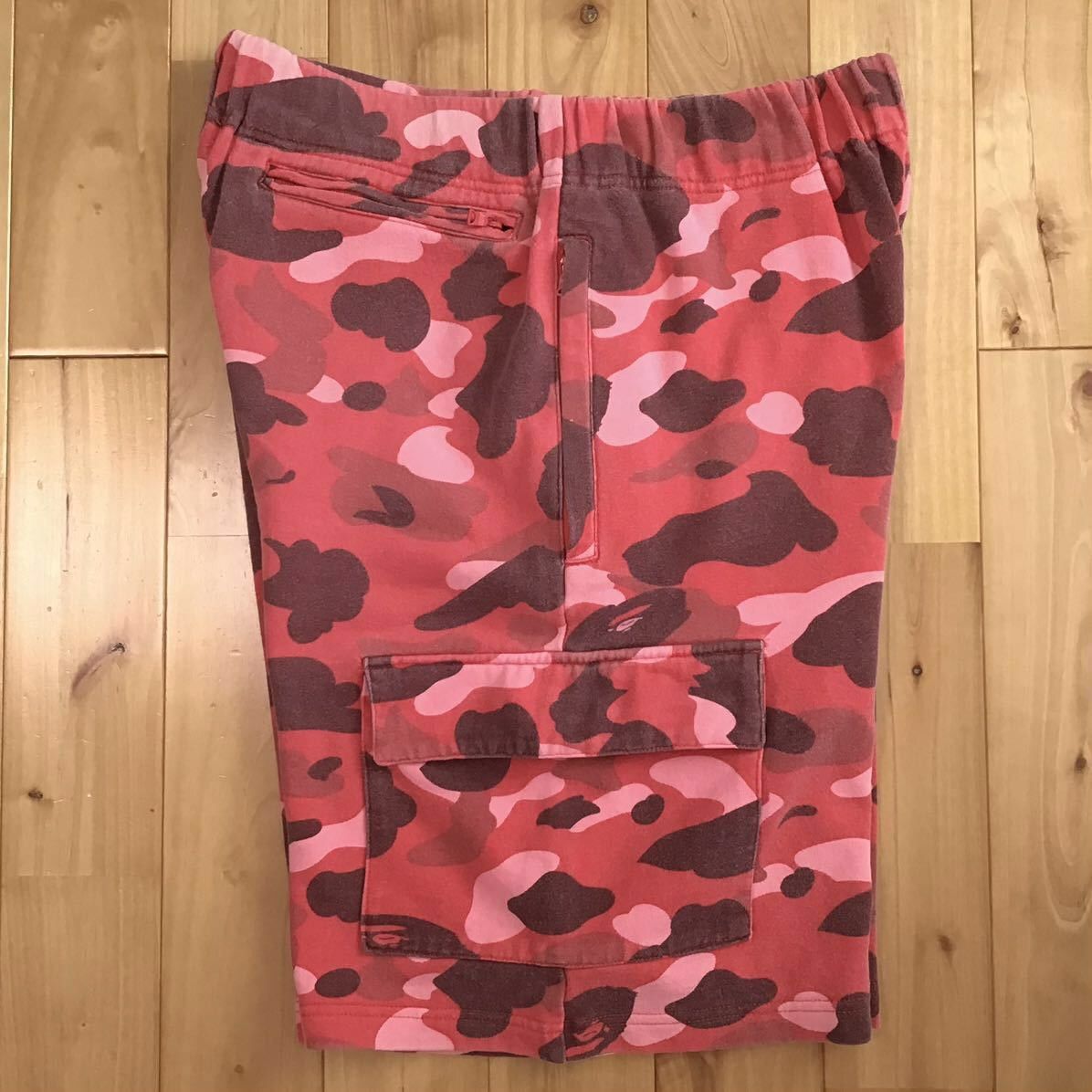 Bape × Nigo BAPE camo sweat cargo shorts a bathing ape ★size M Size US 32 / EU 48 - 4 Thumbnail