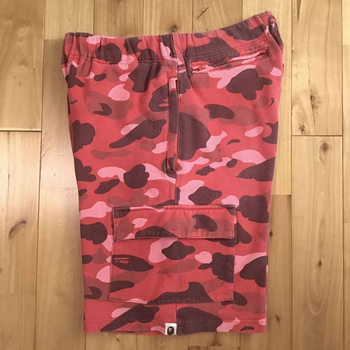 Bape × Nigo BAPE camo sweat cargo shorts a bathing ape ★size M Size US 32 / EU 48 - 2 Thumbnail