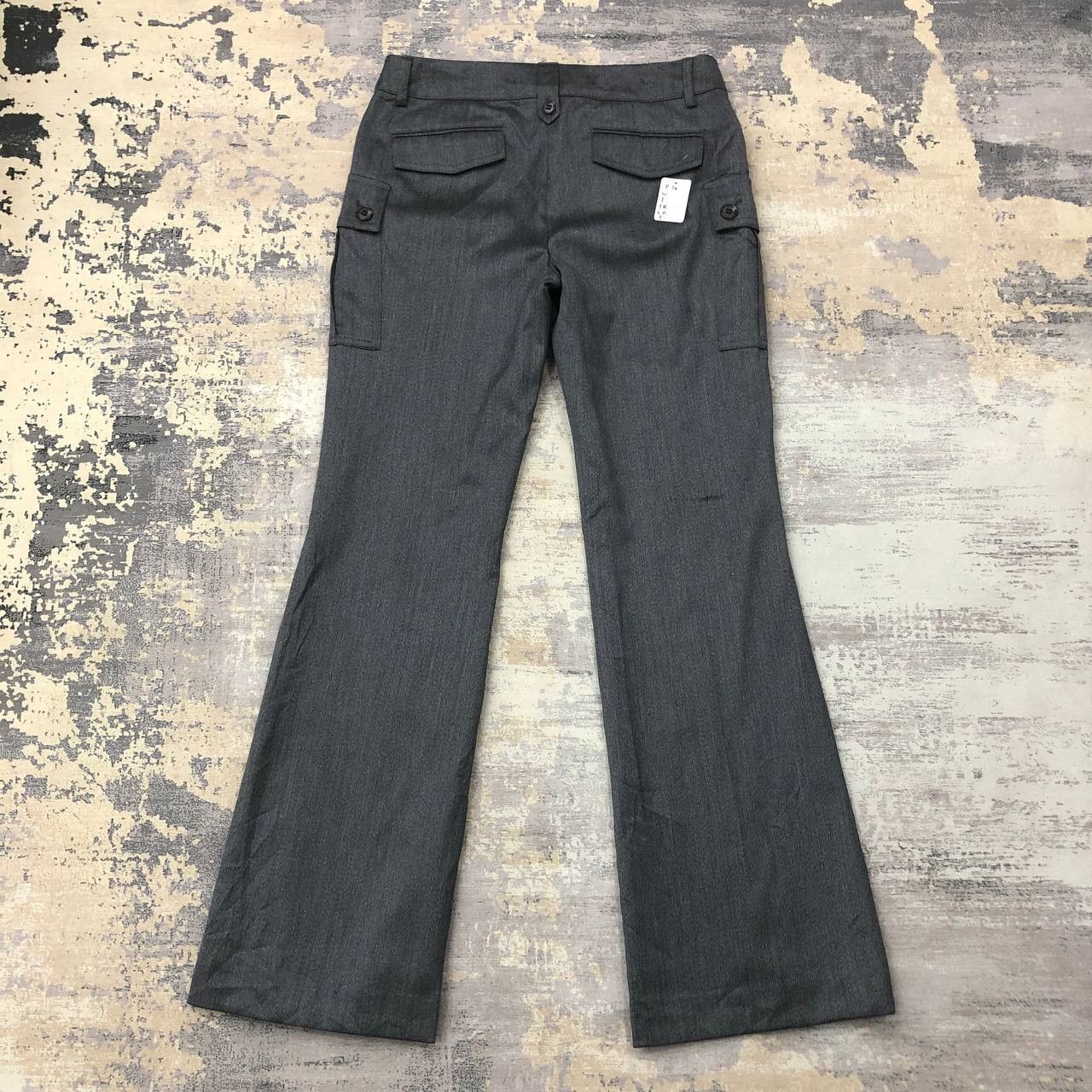 Japanese Brand × Michael Kors P76 MICHAEL KORS FLARED CARGO PANTS Size 26" / US 2 / IT 38 - 2 Thumbnail
