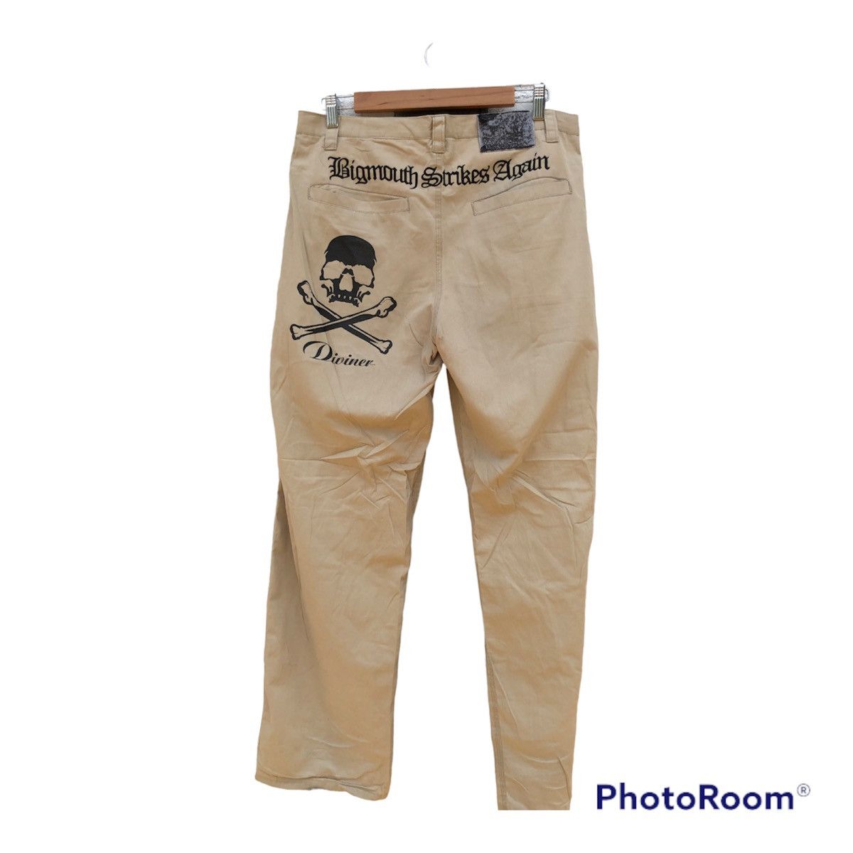 Other Diviner Bigmouth - Punk Strike Again Khaki Pants Size US 34 / EU 50 - 2 Thumbnail