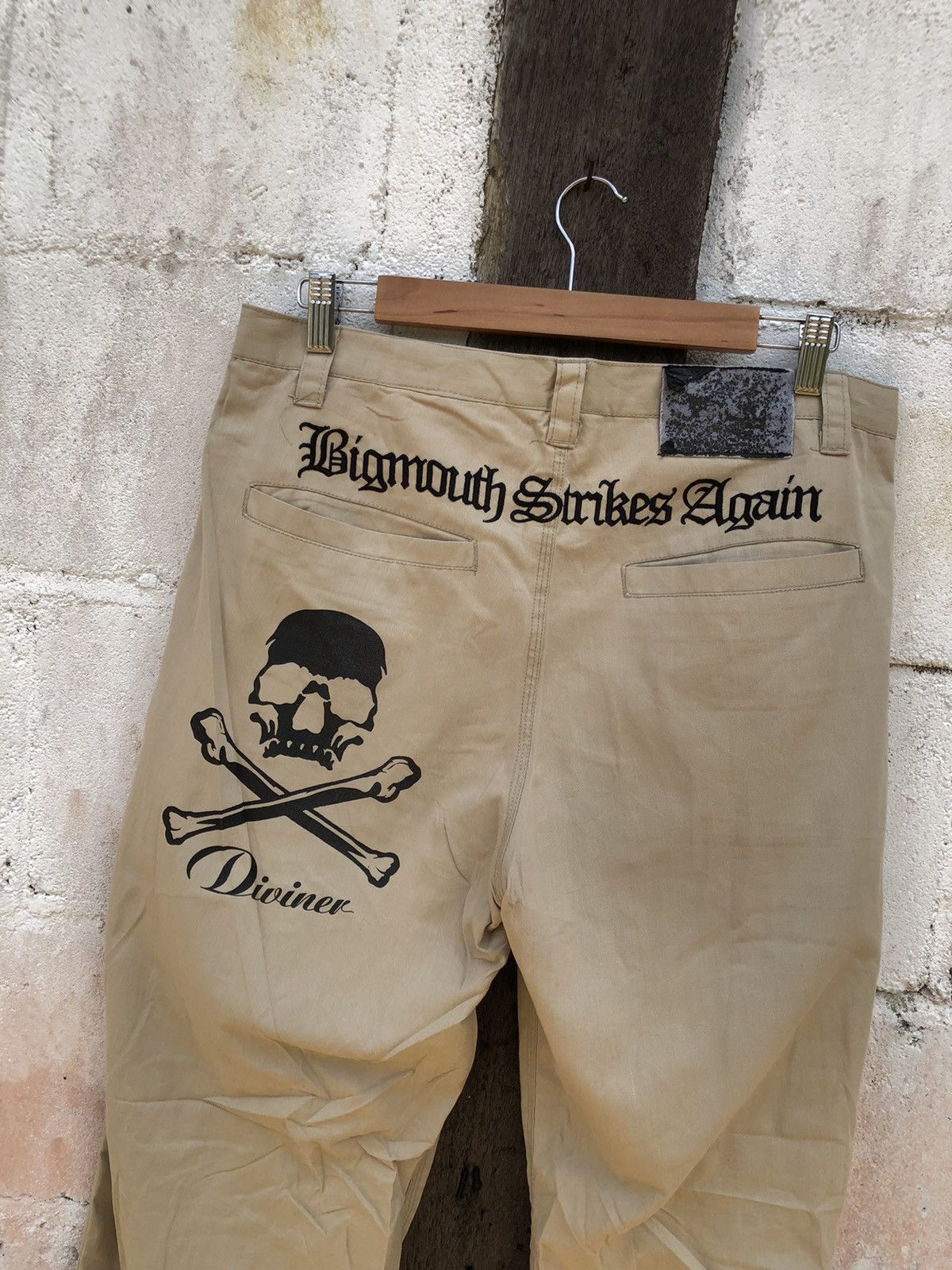 Other Diviner Bigmouth - Punk Strike Again Khaki Pants Size US 34 / EU 50 - 5 Thumbnail