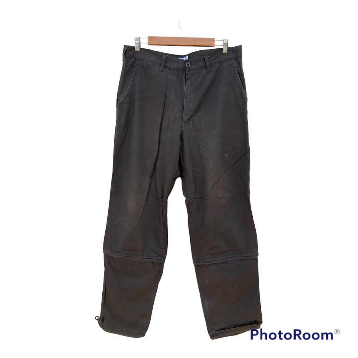 image of Good Enough Hiroshi Fujiwara Double Knee Pants in Black, Men's (Size 35)
