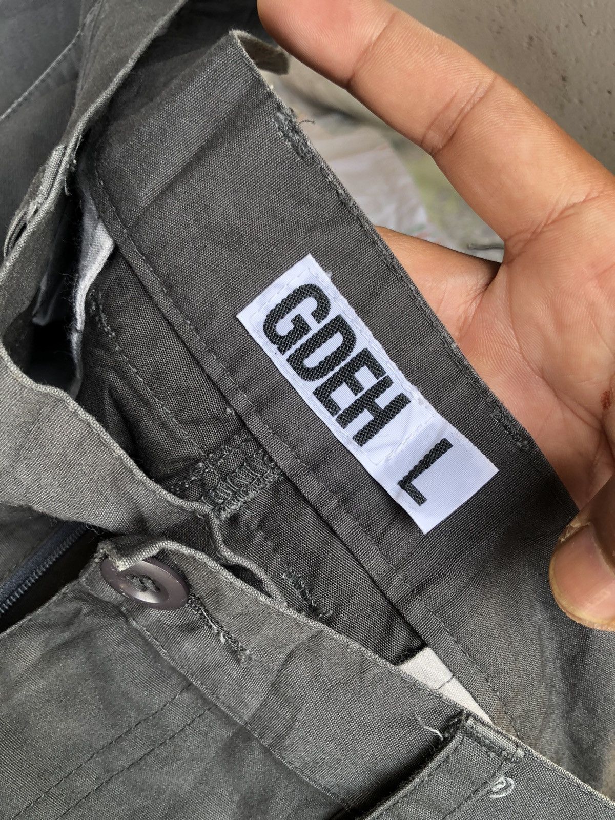 GOODENOUGH × Good Enough × Hiroshi Fujiwara Good Enough Hiroshi Fujiwara Double Knee Pants Size US 35 - 7 Thumbnail