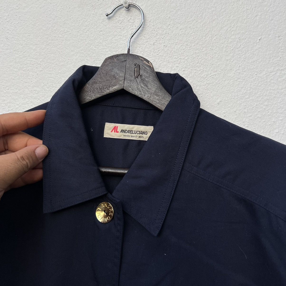Japanese Brand VINTAGE ANDRE LUCIANO BIG LOGO BOMBER JACKET Size US S / EU 44-46 / 1 - 5 Thumbnail