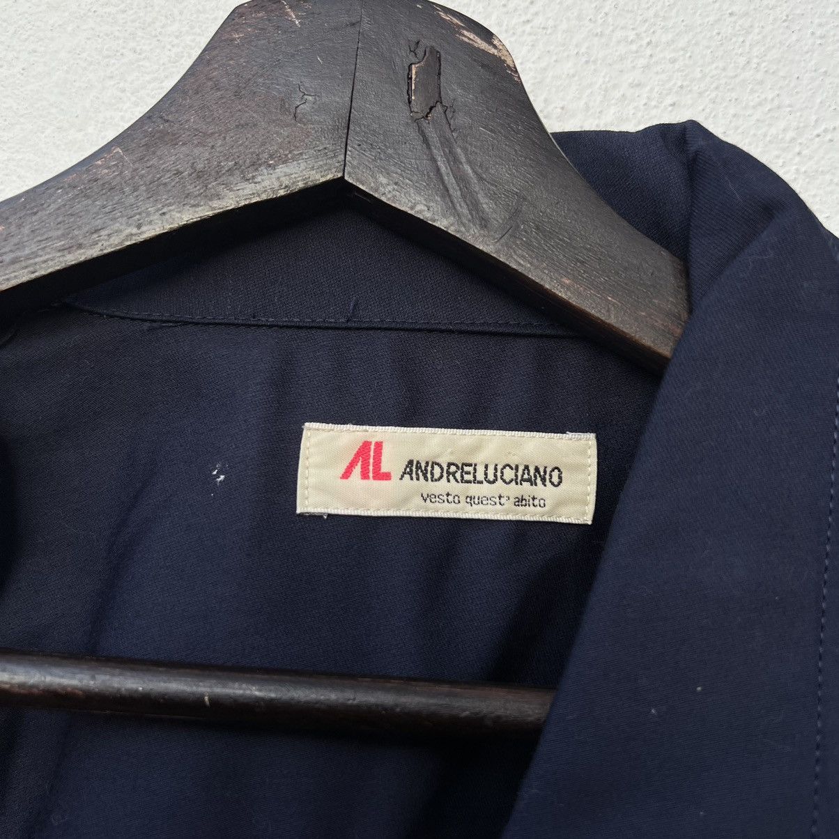 Japanese Brand VINTAGE ANDRE LUCIANO BIG LOGO BOMBER JACKET Size US S / EU 44-46 / 1 - 11 Thumbnail
