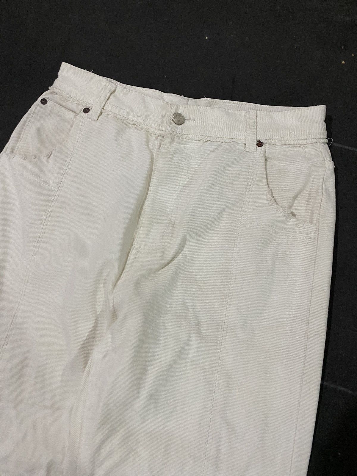 Andersson Bell 🖤BLACKDAY🖤Andersson bell distressed panel line pants Size US 29 - 4 Thumbnail
