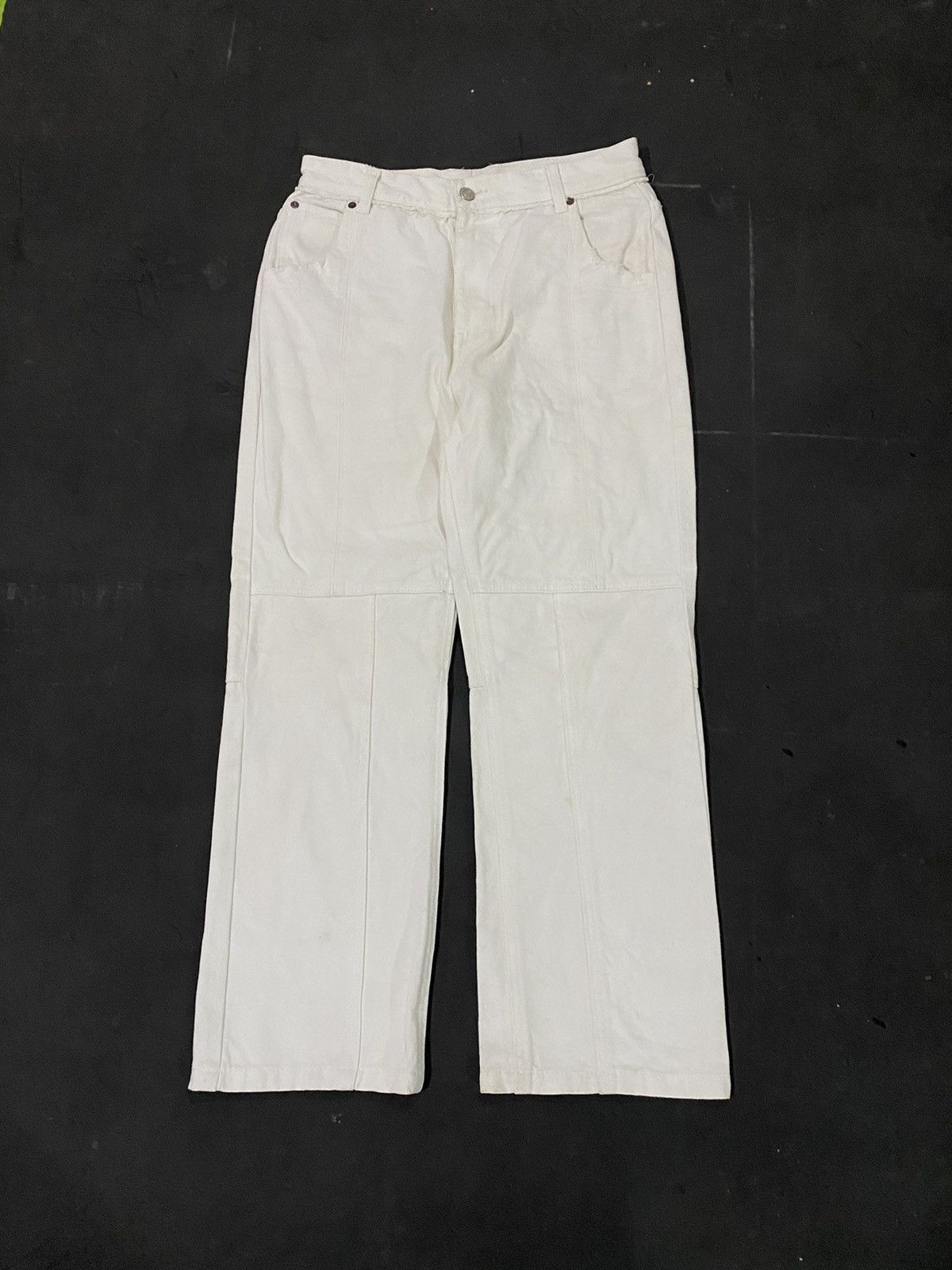 Andersson Bell 🖤BLACKDAY🖤Andersson bell distressed panel line pants Size US 29 - 1 Thumbnail