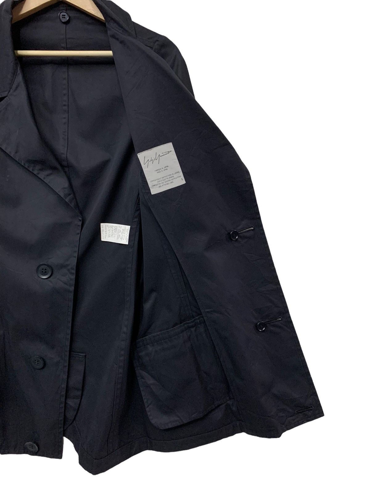 Yohji Yamamoto 🔥YOHJI YAMAMOTO OVERFLAP CASUAL JACKETS Size US S / EU 44-46 / 1 - 4 Thumbnail