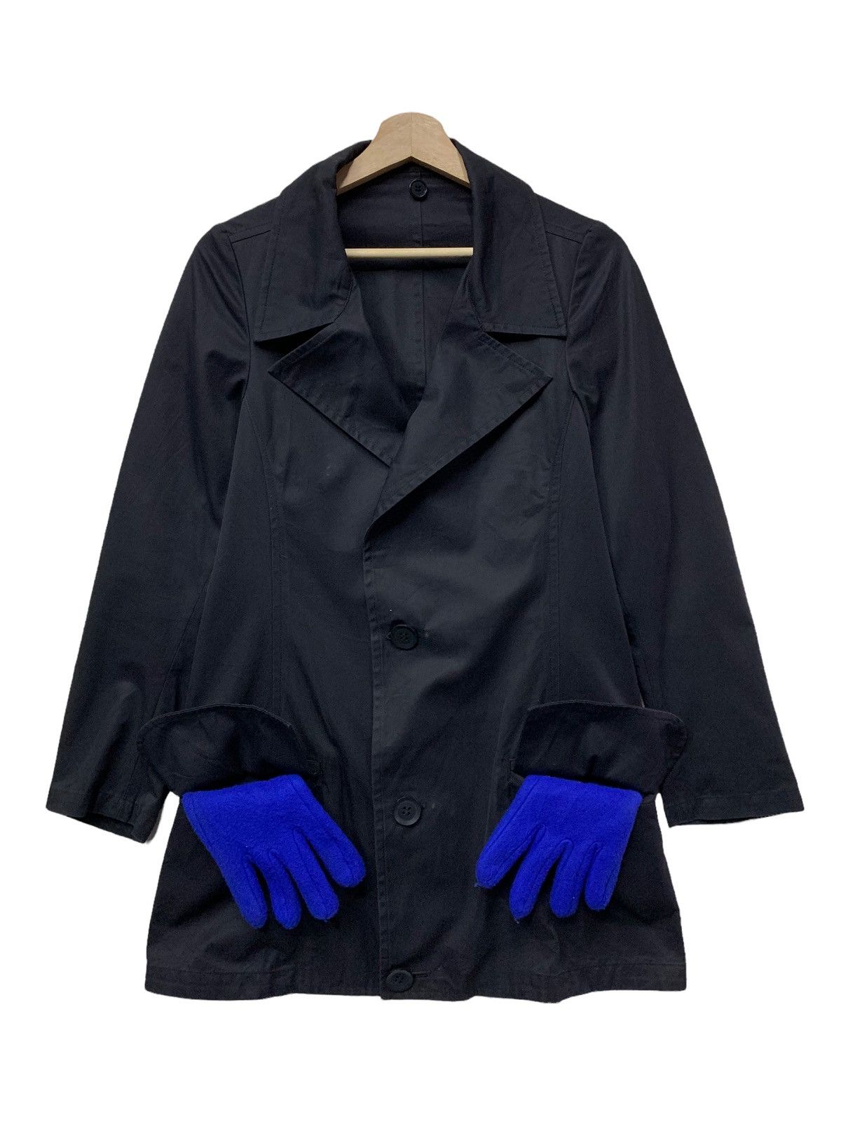Yohji Yamamoto 🔥YOHJI YAMAMOTO OVERFLAP CASUAL JACKETS Size US S / EU 44-46 / 1 - 1 Thumbnail