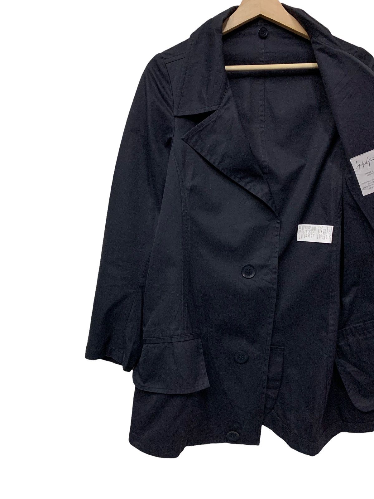 Yohji Yamamoto 🔥YOHJI YAMAMOTO OVERFLAP CASUAL JACKETS Size US S / EU 44-46 / 1 - 3 Thumbnail