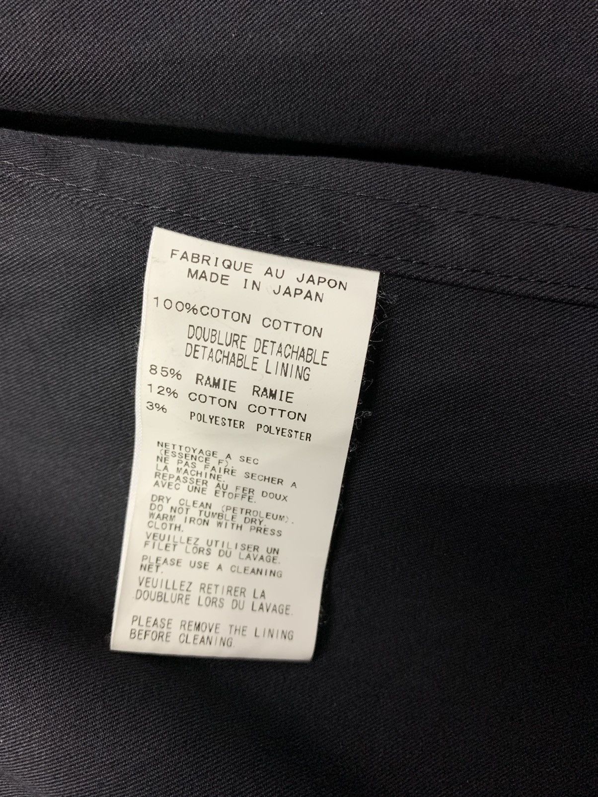 Yohji Yamamoto 🔥YOHJI YAMAMOTO OVERFLAP CASUAL JACKETS Size US S / EU 44-46 / 1 - 11 Thumbnail