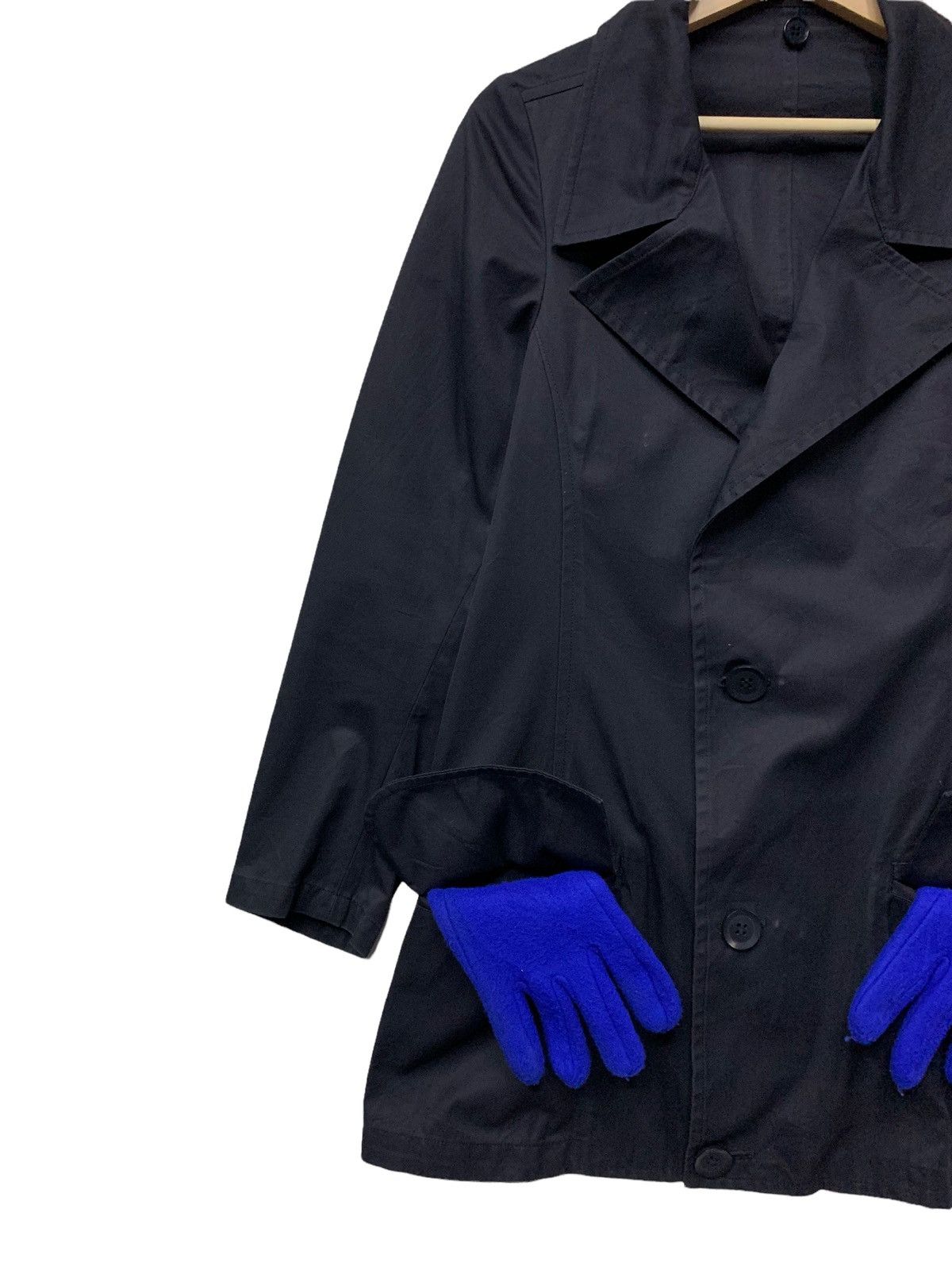Yohji Yamamoto 🔥YOHJI YAMAMOTO OVERFLAP CASUAL JACKETS Size US S / EU 44-46 / 1 - 5 Thumbnail