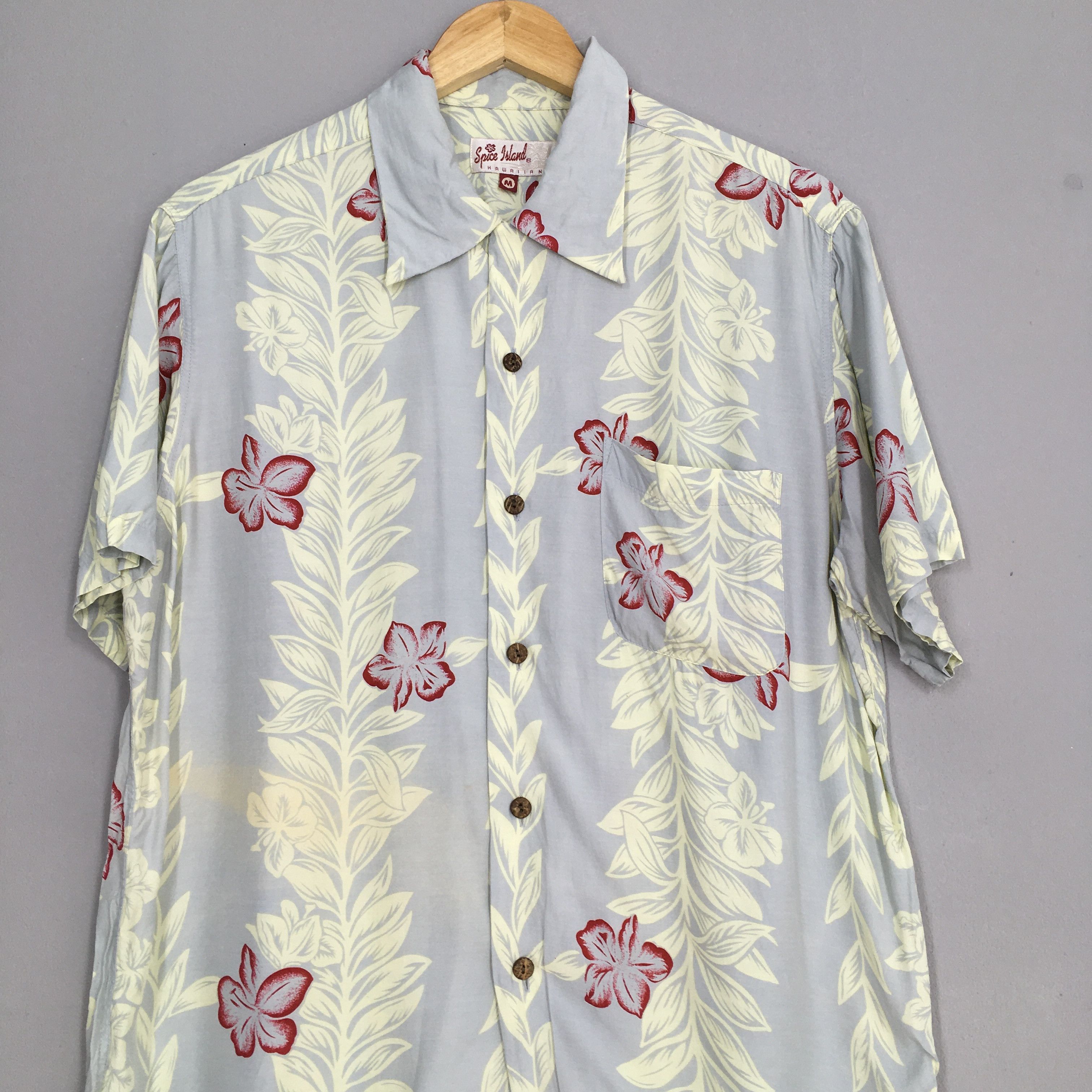 Other Vintage Spice Island Hawaiian Aloha Tropical Shirt Size M Size US M / EU 48-50 / 2 - 2 Thumbnail