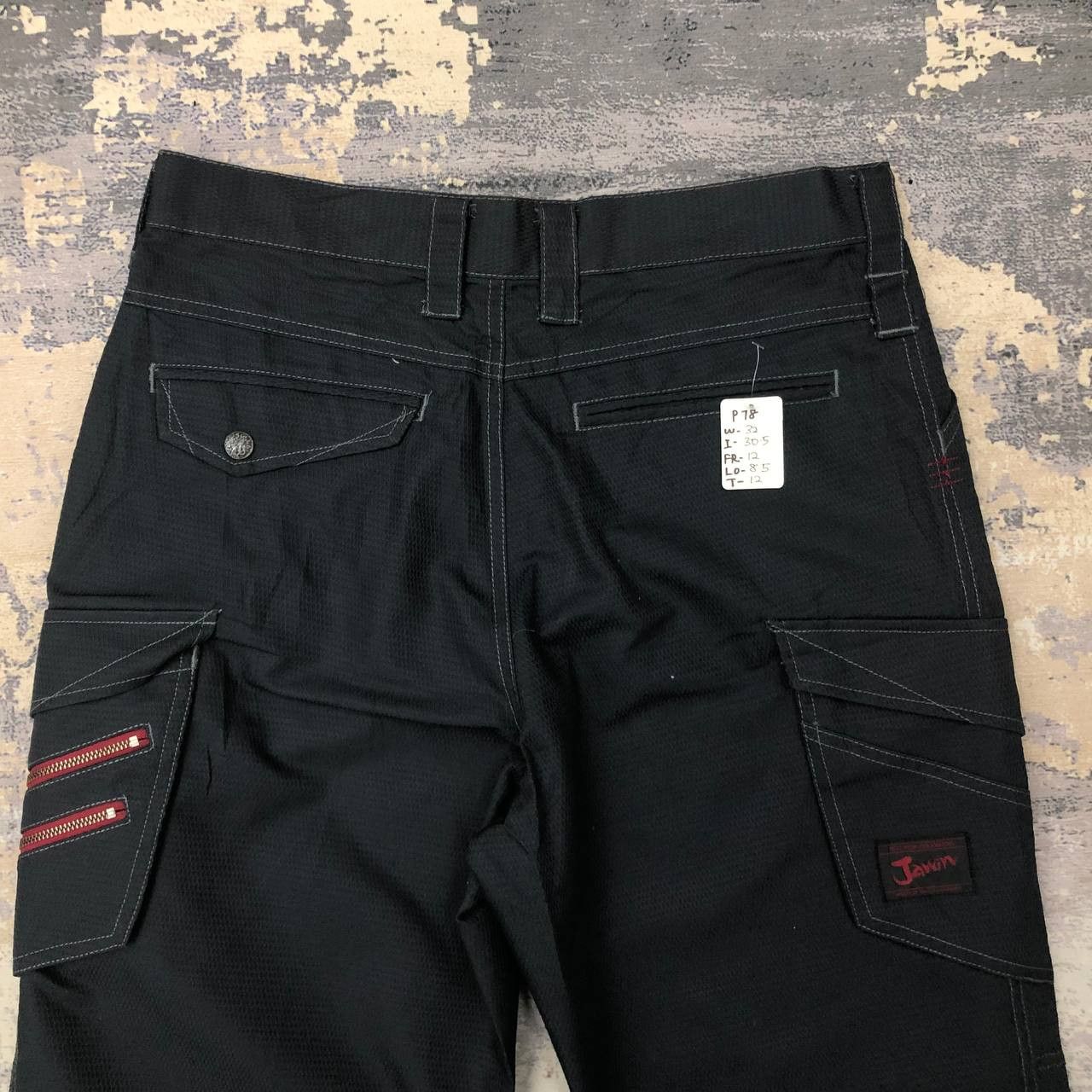 Japanese Brand P78 JAWIN JAPAN WORKWEAR CARGO PANTS Size US 32 / EU 48 - 4 Thumbnail