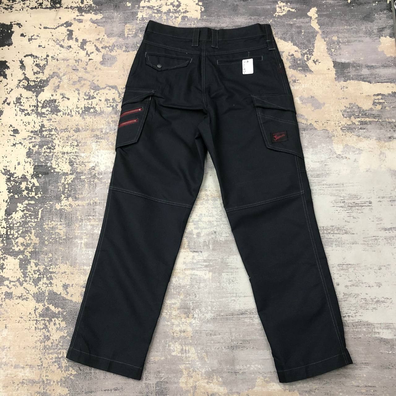 Japanese Brand P78 JAWIN JAPAN WORKWEAR CARGO PANTS Size US 32 / EU 48 - 2 Thumbnail