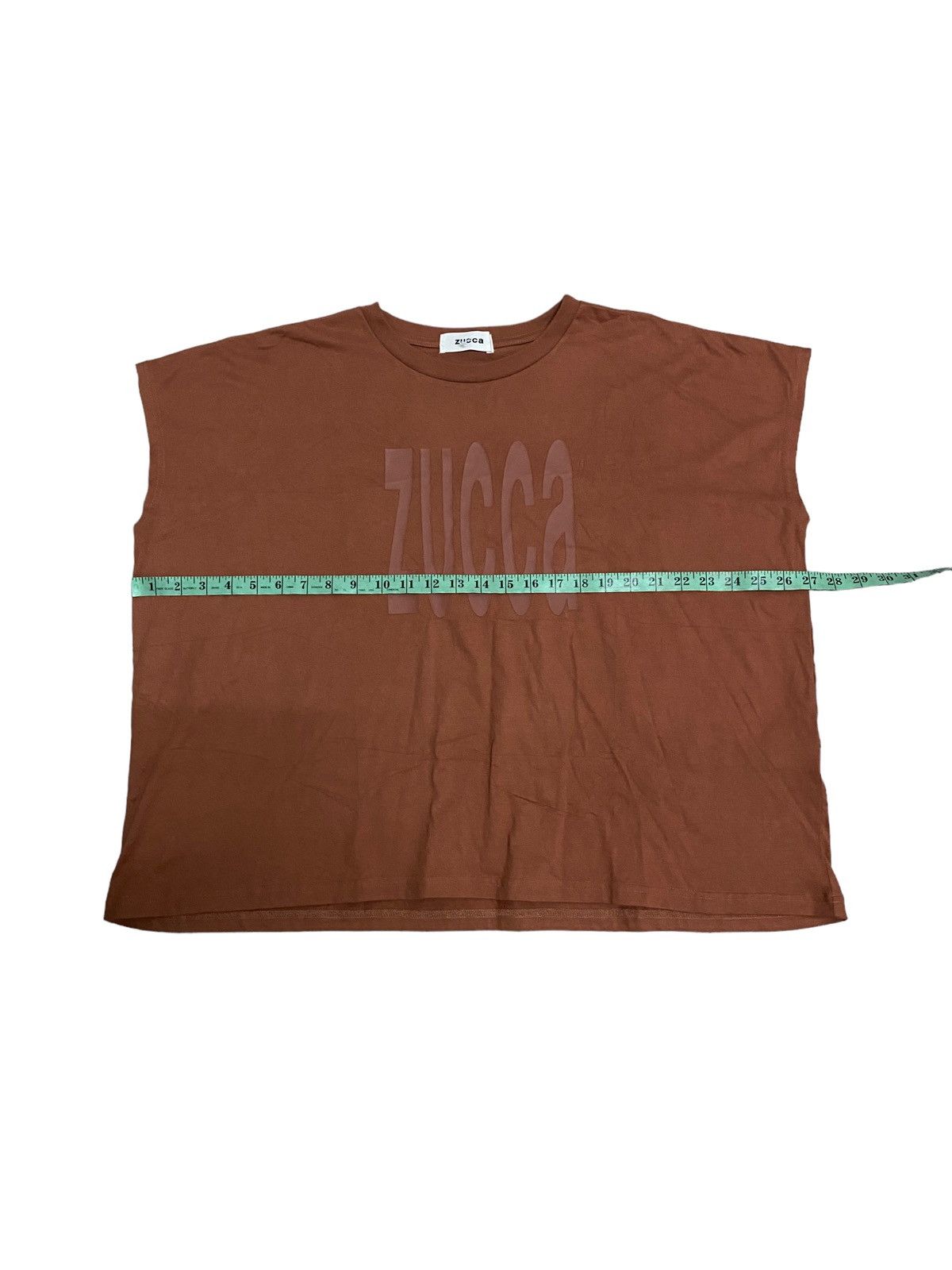 Issey Miyake × Vintage Vintage Zucca Issey Miyake Biglogo Crop Top Tee Size M / US 6-8 / IT 42-44 - 6 Thumbnail