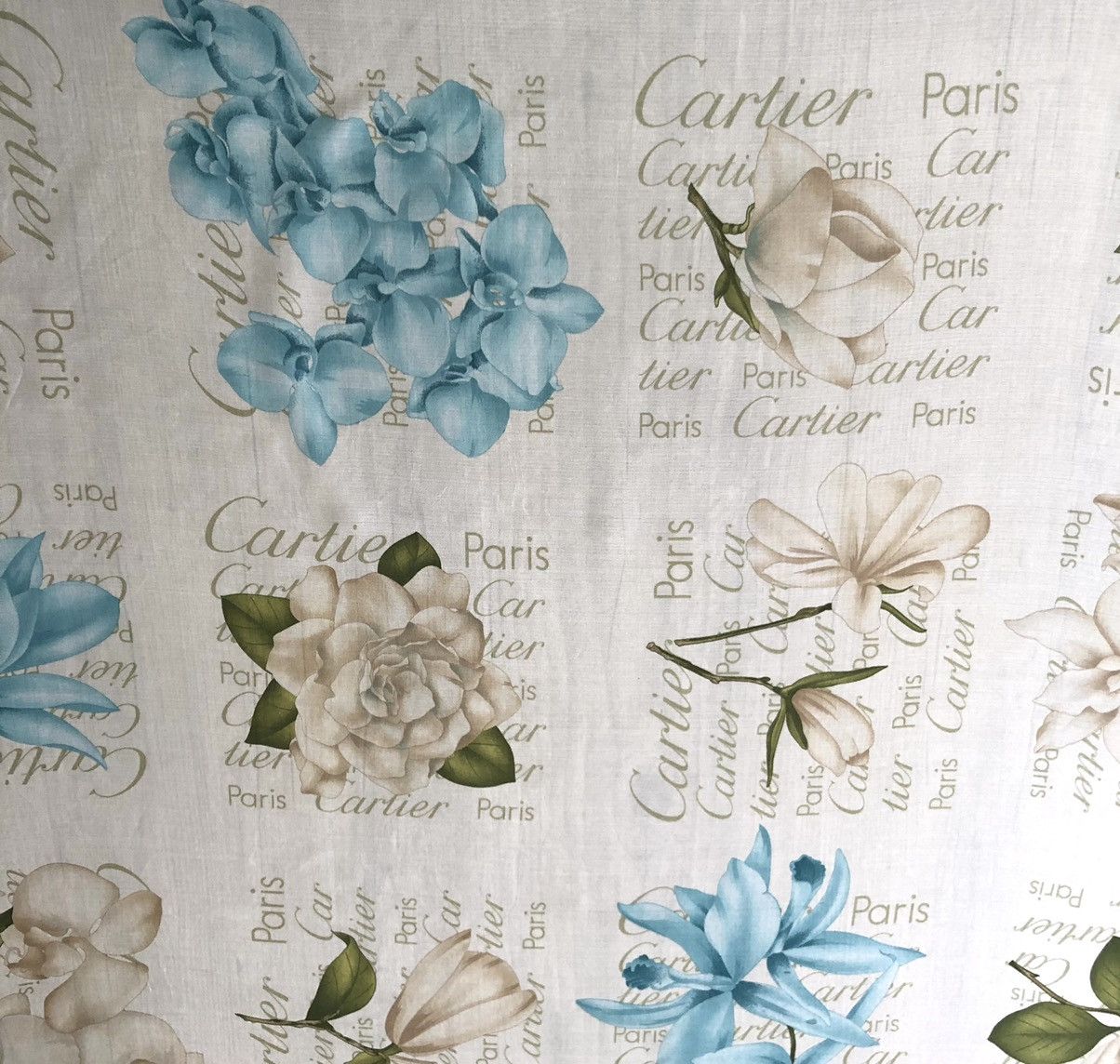 Cartier × Other × Vintage MUST DE CARTIER SILK SCARF VINTAGE Size ONE SIZE - 11 Thumbnail