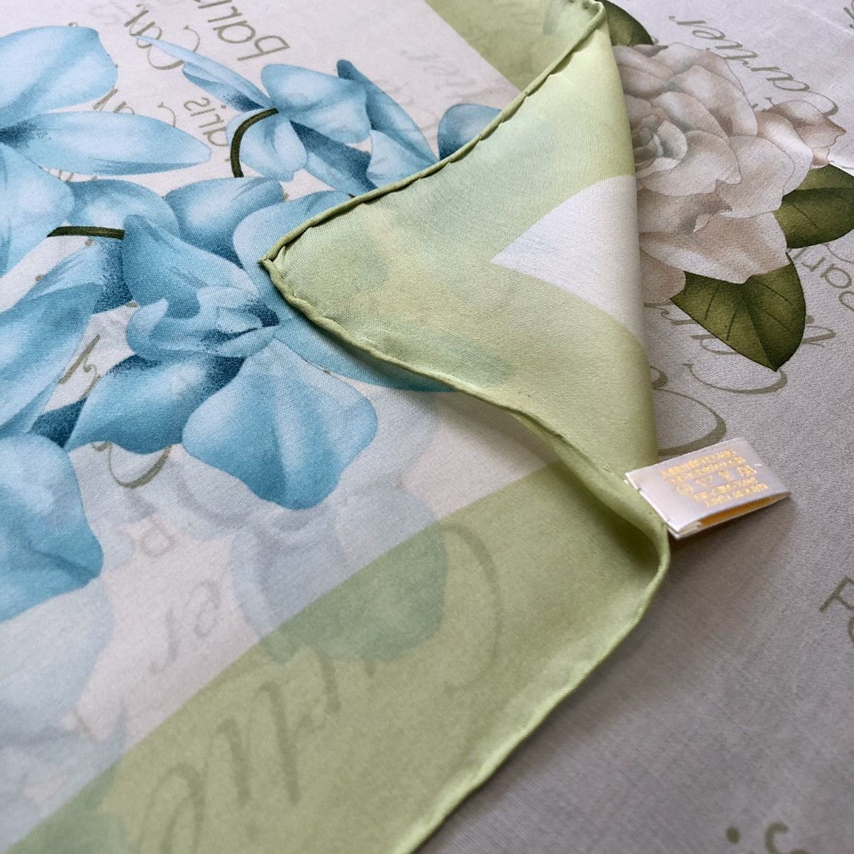 Cartier × Other × Vintage MUST DE CARTIER SILK SCARF VINTAGE Size ONE SIZE - 5 Thumbnail
