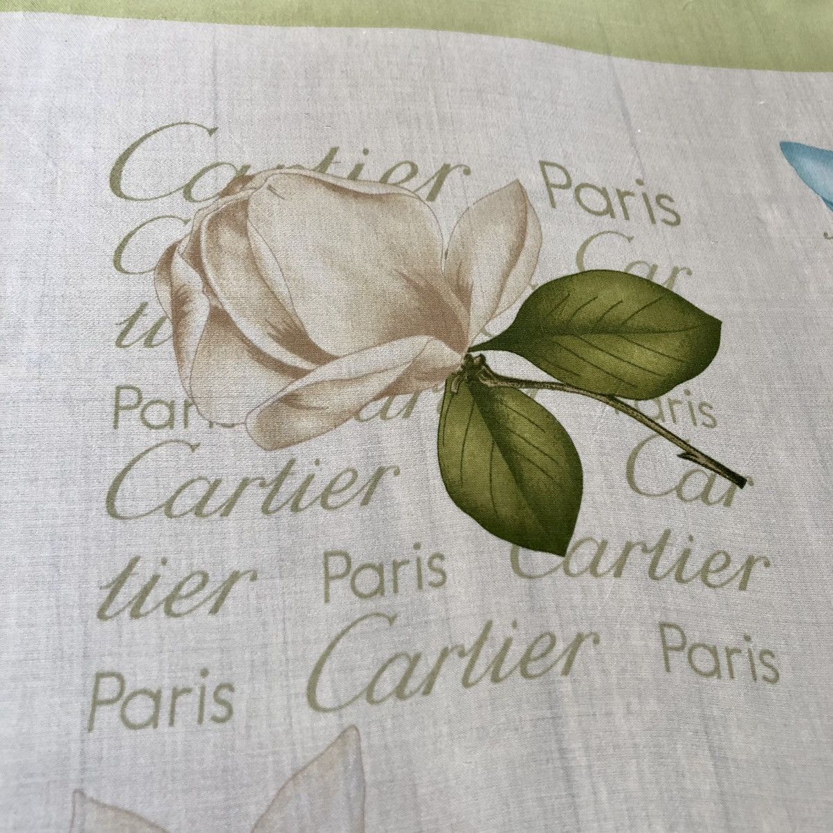 Cartier × Other × Vintage MUST DE CARTIER SILK SCARF VINTAGE Size ONE SIZE - 14 Thumbnail