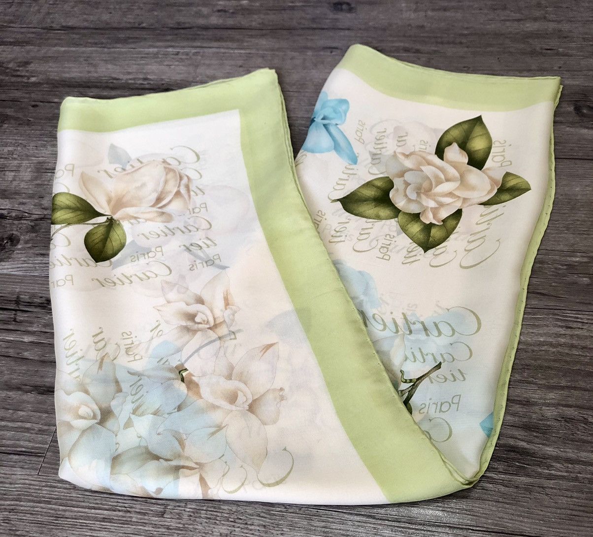 Cartier × Other × Vintage MUST DE CARTIER SILK SCARF VINTAGE Size ONE SIZE - 3 Thumbnail