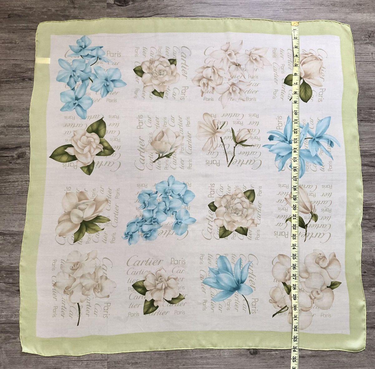 Cartier × Other × Vintage MUST DE CARTIER SILK SCARF VINTAGE Size ONE SIZE - 9 Thumbnail