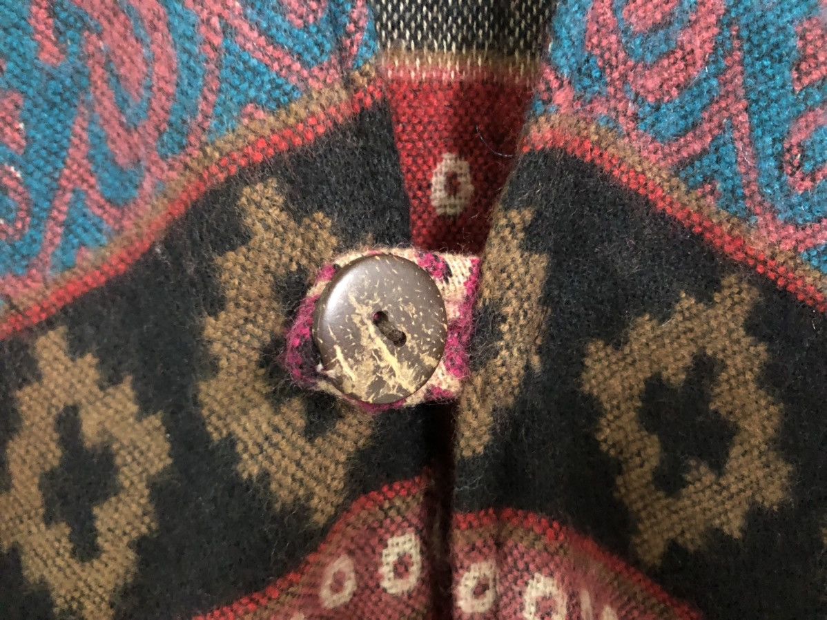 Native × Vintage Vintage Poncho Alpaca Navajo Native Hippie Indian XL Size US L / EU 52-54 / 3 - 6 Thumbnail