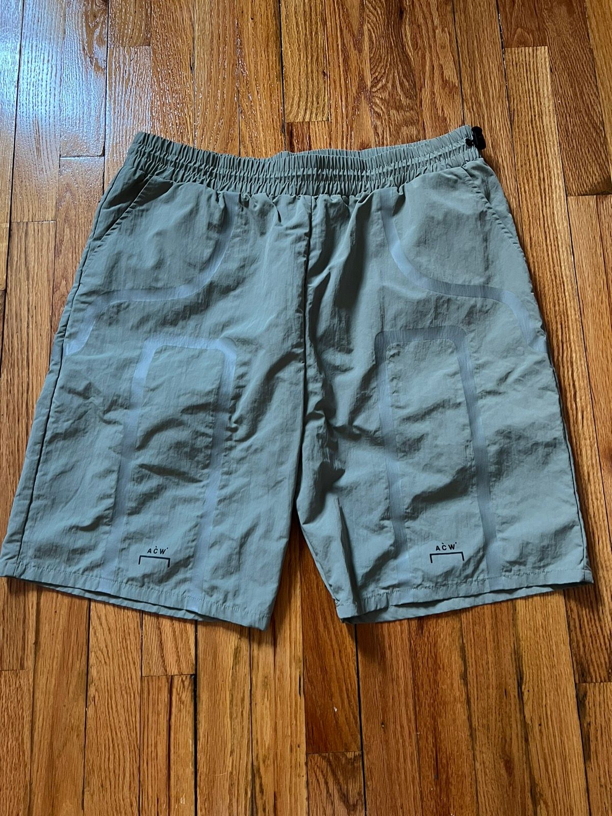 Pre-owned A-cold-wall* Acw Nylon Shorts Mint In Mint Green
