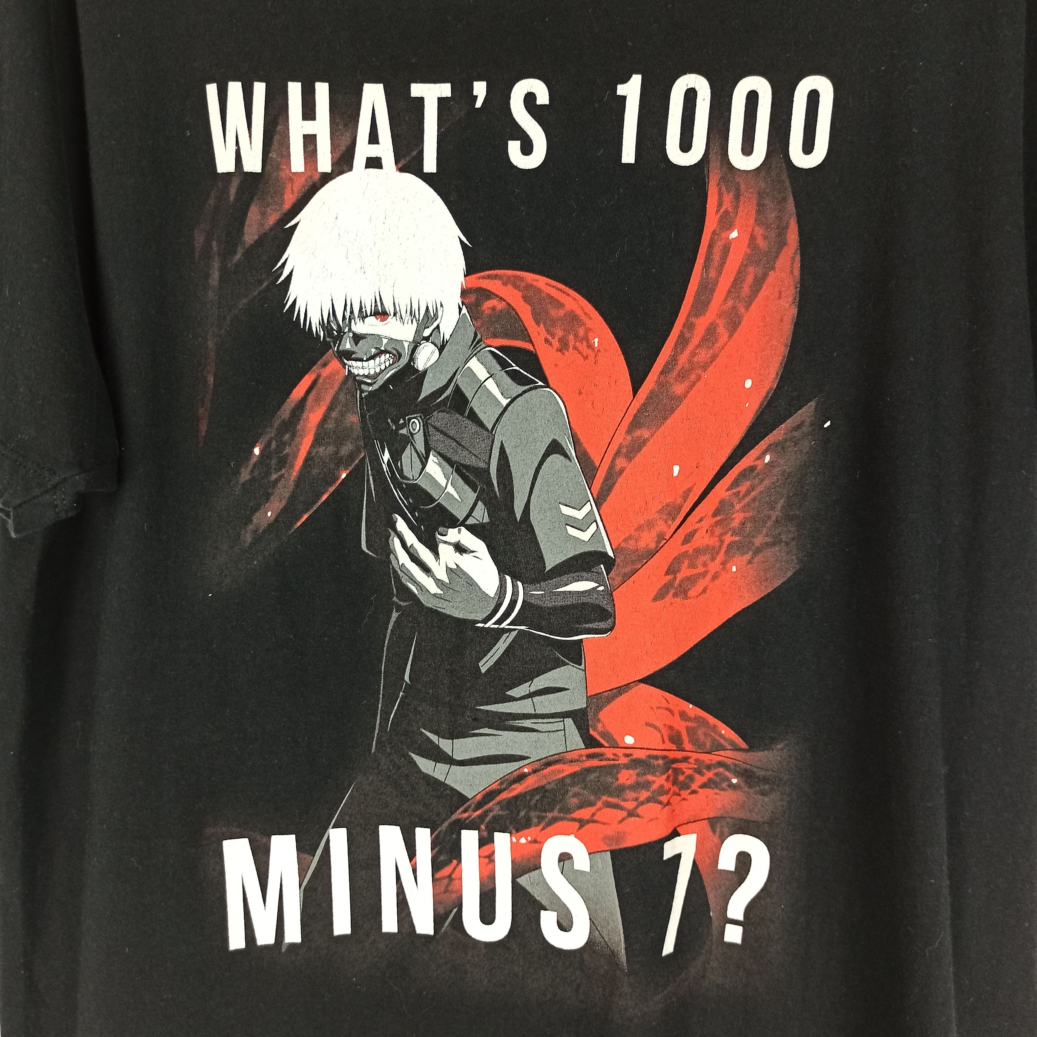 Anime Rare🔥 Anime Tokyo Ghoul Big Image Minus 7 Tshirt Size US L / EU 52-54 / 3 - 2 Thumbnail