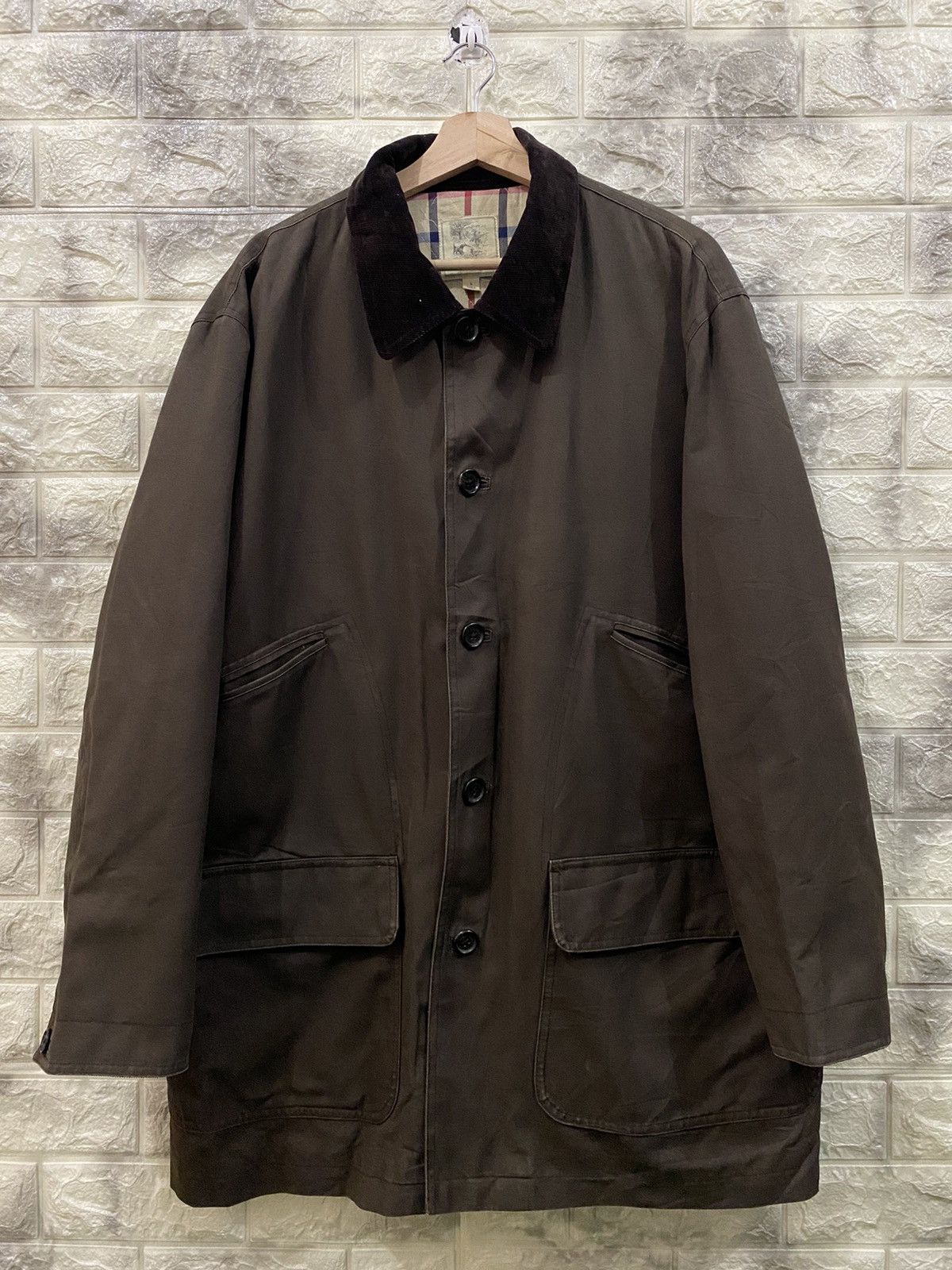 image of Brooks Brothers Travel Jacket in Dark Brown, Men's (Size Large)