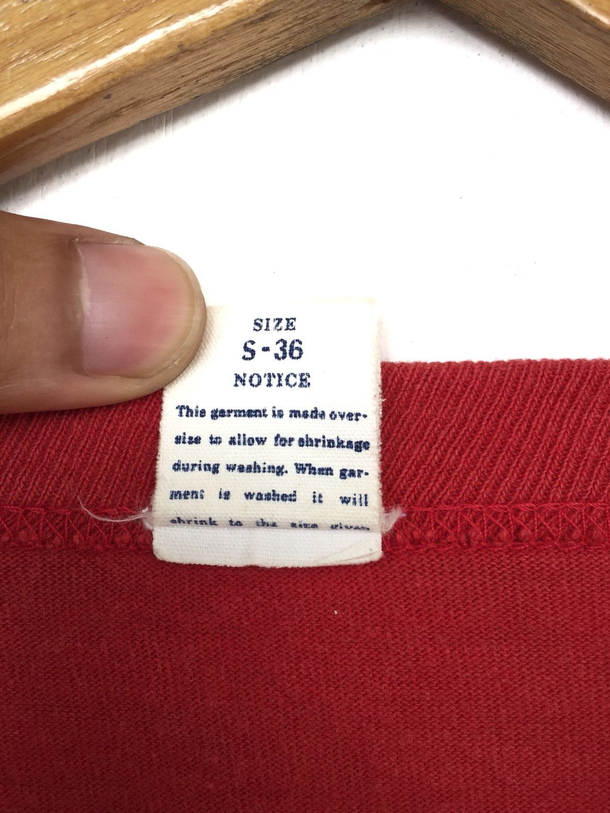 Dry Bones OG Dry Bones 🇯🇵 Finger Spelling Sign Red Shirt Size US S / EU 44-46 / 1 - 7 Thumbnail