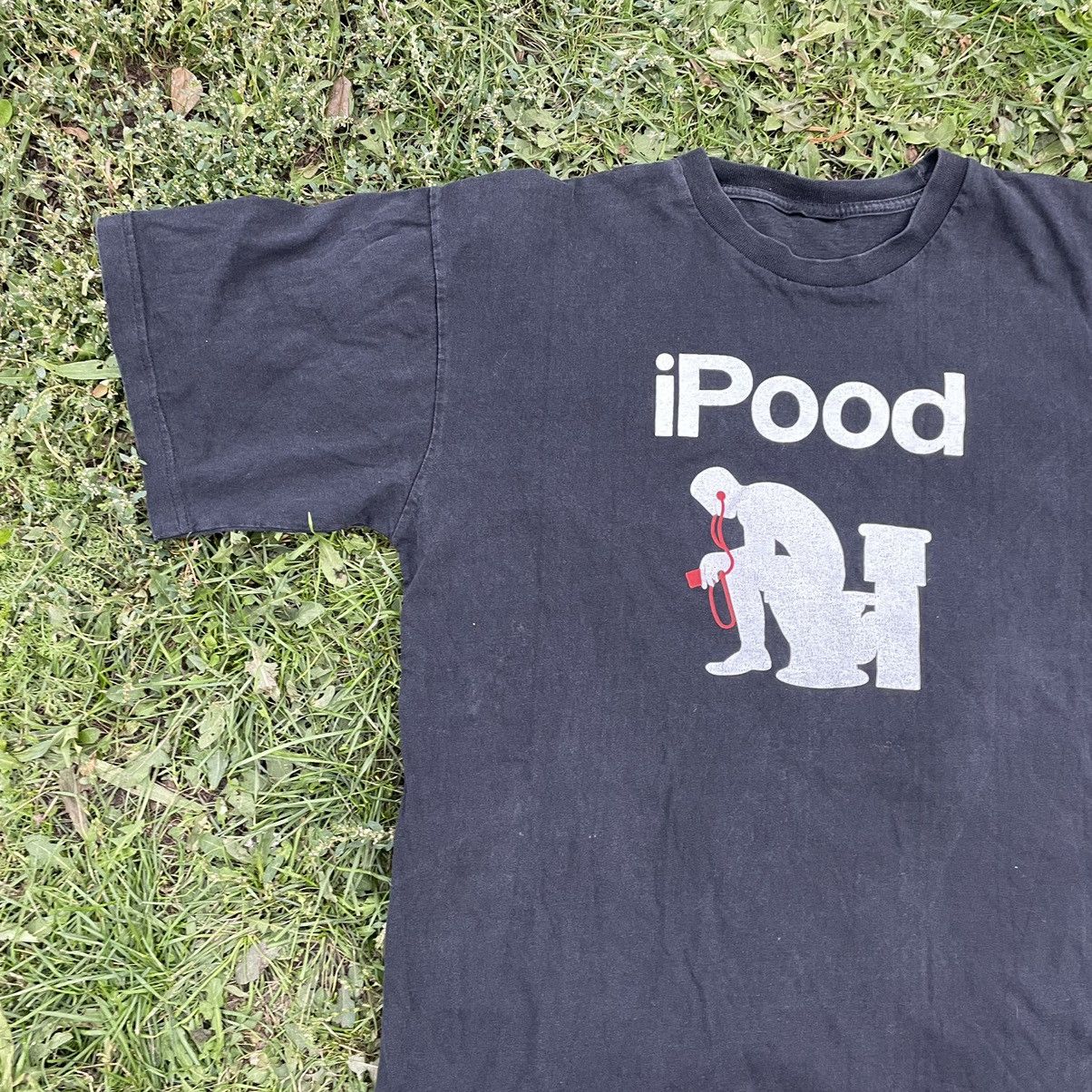 Vintage Vintage Y2K Ipood Graphic Tee Sun Faded Humor Streetwear M Size US M / EU 48-50 / 2 - 3 Thumbnail