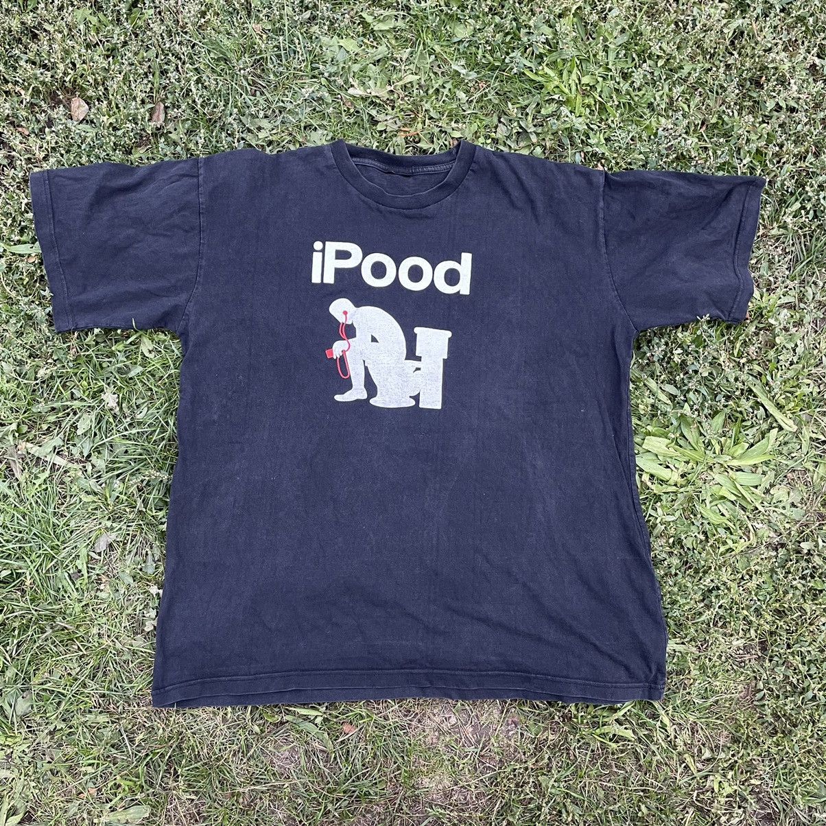 Vintage Vintage Y2K Ipood Graphic Tee Sun Faded Humor Streetwear M Size US M / EU 48-50 / 2 - 1 Thumbnail
