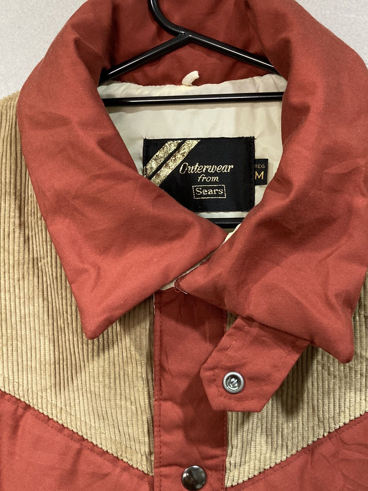 Sears × Vintage Vintage 70s Sears Outerwear Western Outdoor Vest USA Size US M / EU 48-50 / 2 - 2 Thumbnail