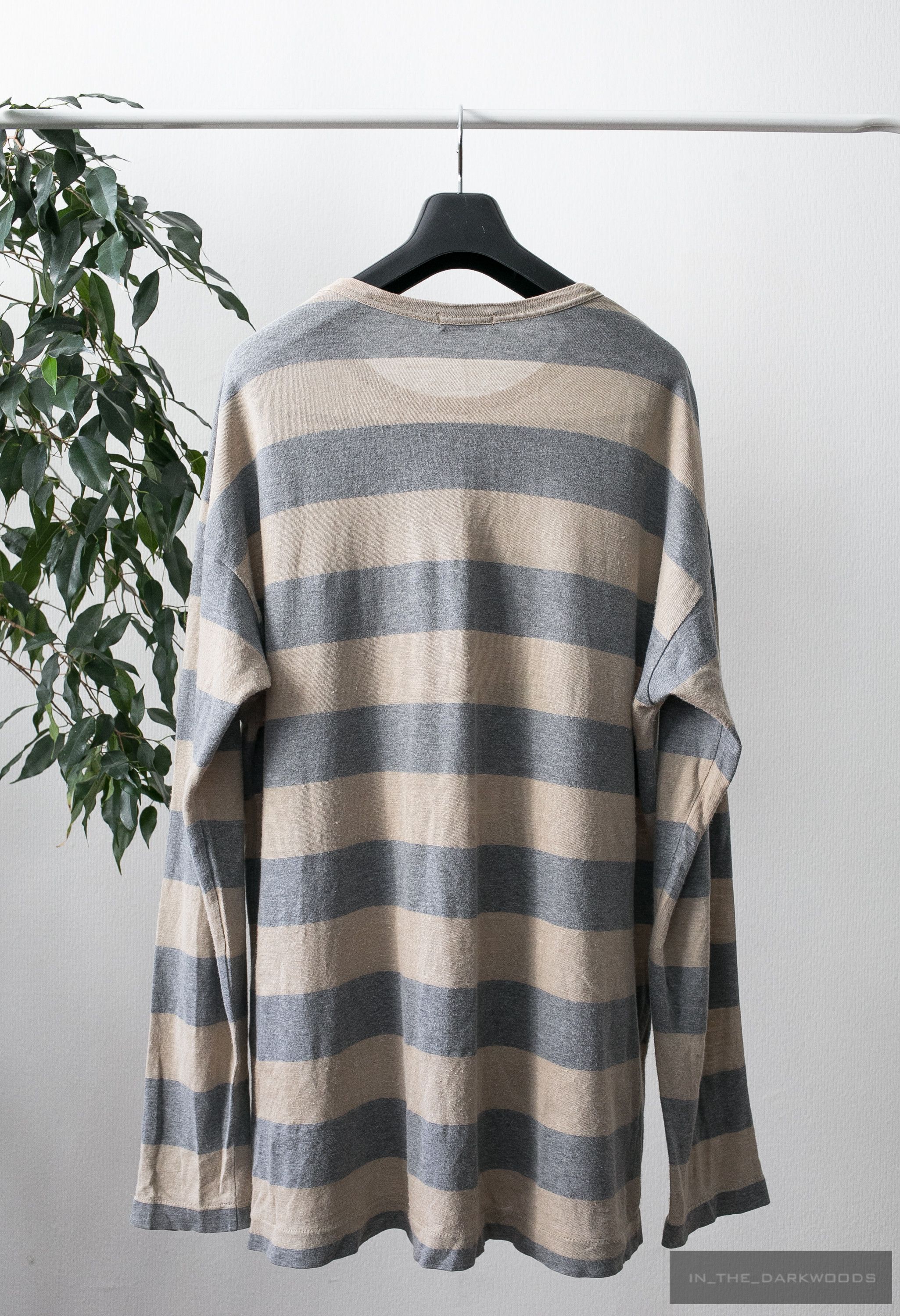 Comme des Garcons Homme vintage cotton longsleeve Size US M / EU 48-50 / 2 - 2 Thumbnail