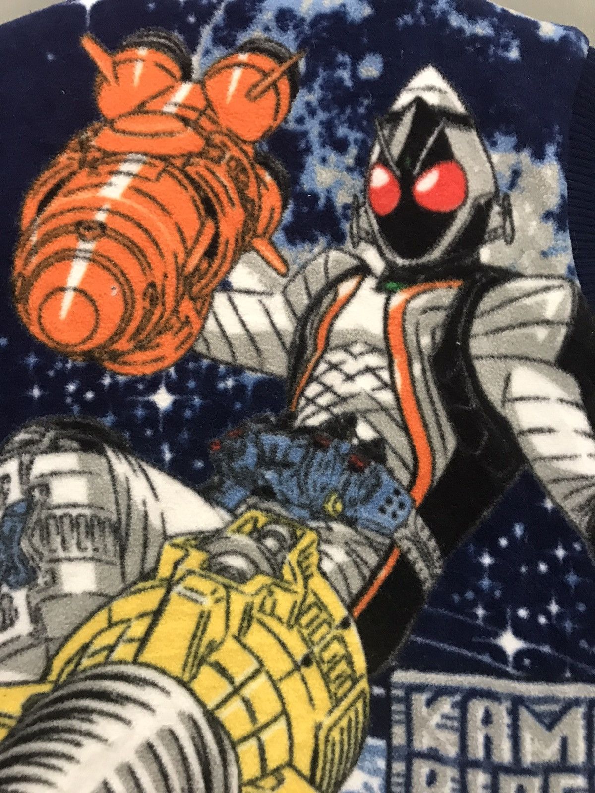 Anime × Cartoon Network × Japanese Brand KAMEN RIDER FOURZE ACTION FIGURE VEST JACKET Size US XS / EU 42 / 0 - 6 Thumbnail