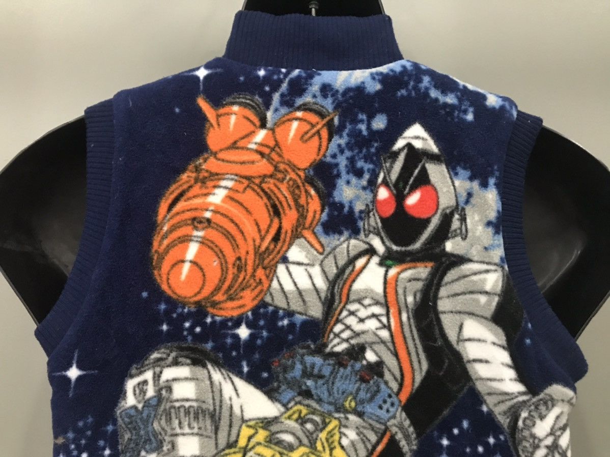 Anime × Cartoon Network × Japanese Brand KAMEN RIDER FOURZE ACTION FIGURE VEST JACKET Size US XS / EU 42 / 0 - 7 Thumbnail