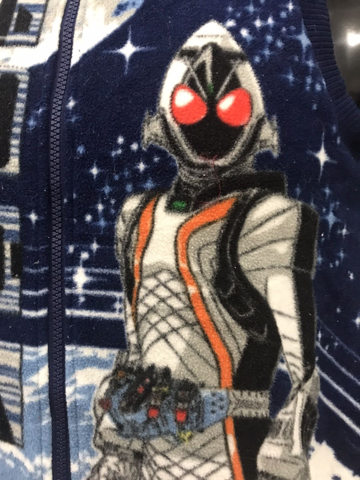 Anime × Cartoon Network × Japanese Brand KAMEN RIDER FOURZE ACTION FIGURE VEST JACKET Size US XS / EU 42 / 0 - 5 Thumbnail