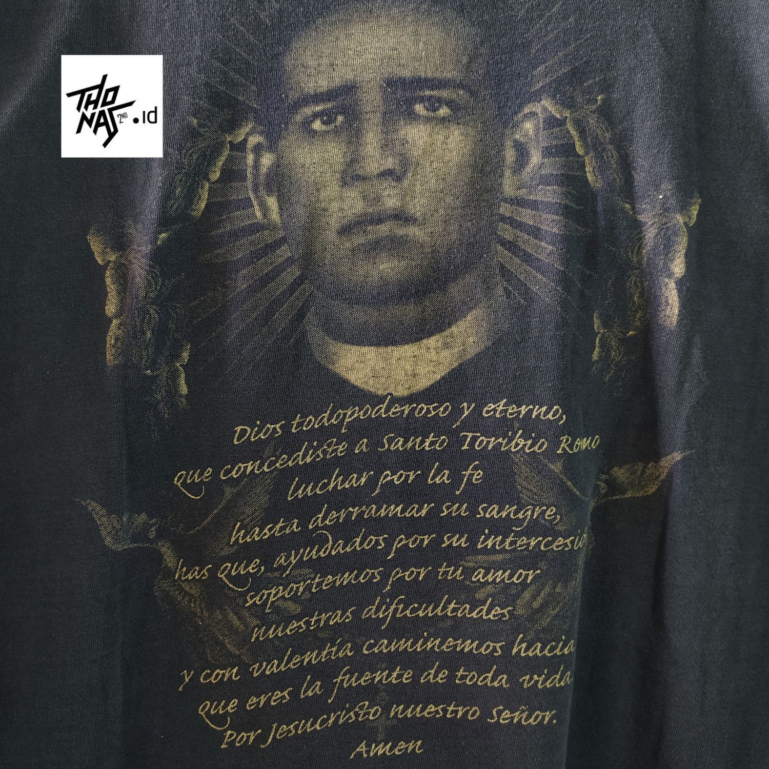 Rap Tees Vintage Santo Toribio Romo Priest Religion Size US L / EU 52-54 / 3 - 10 Thumbnail