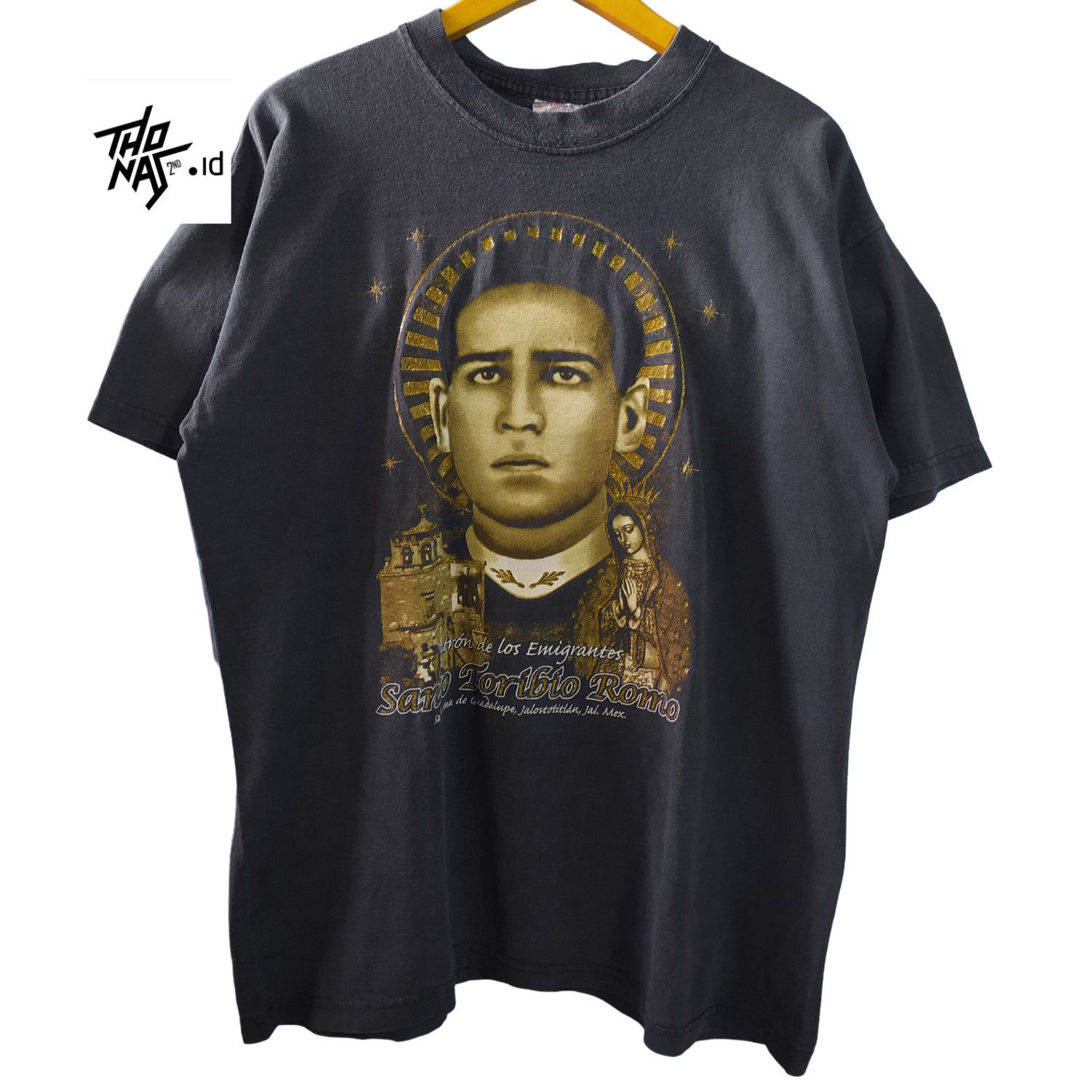 Rap Tees Vintage Santo Toribio Romo Priest Religion Size US L / EU 52-54 / 3 - 2 Thumbnail