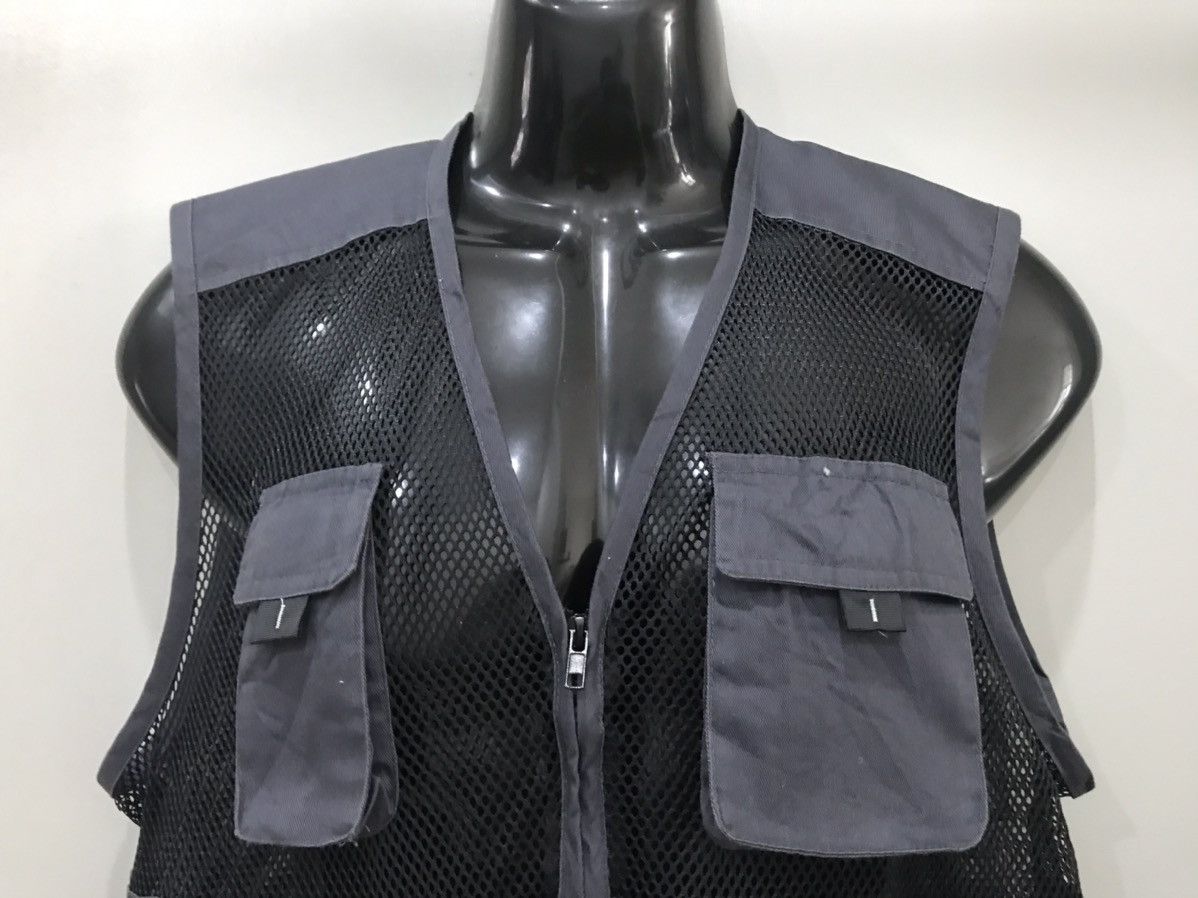 Japanese Brand FORECAST MESH VEST JACKET Size US L / EU 52-54 / 3 - 2 Thumbnail