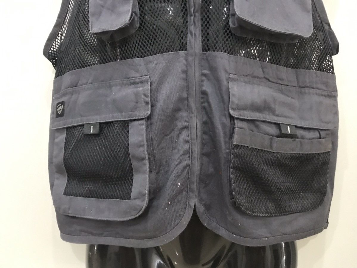 Japanese Brand FORECAST MESH VEST JACKET Size US L / EU 52-54 / 3 - 3 Thumbnail