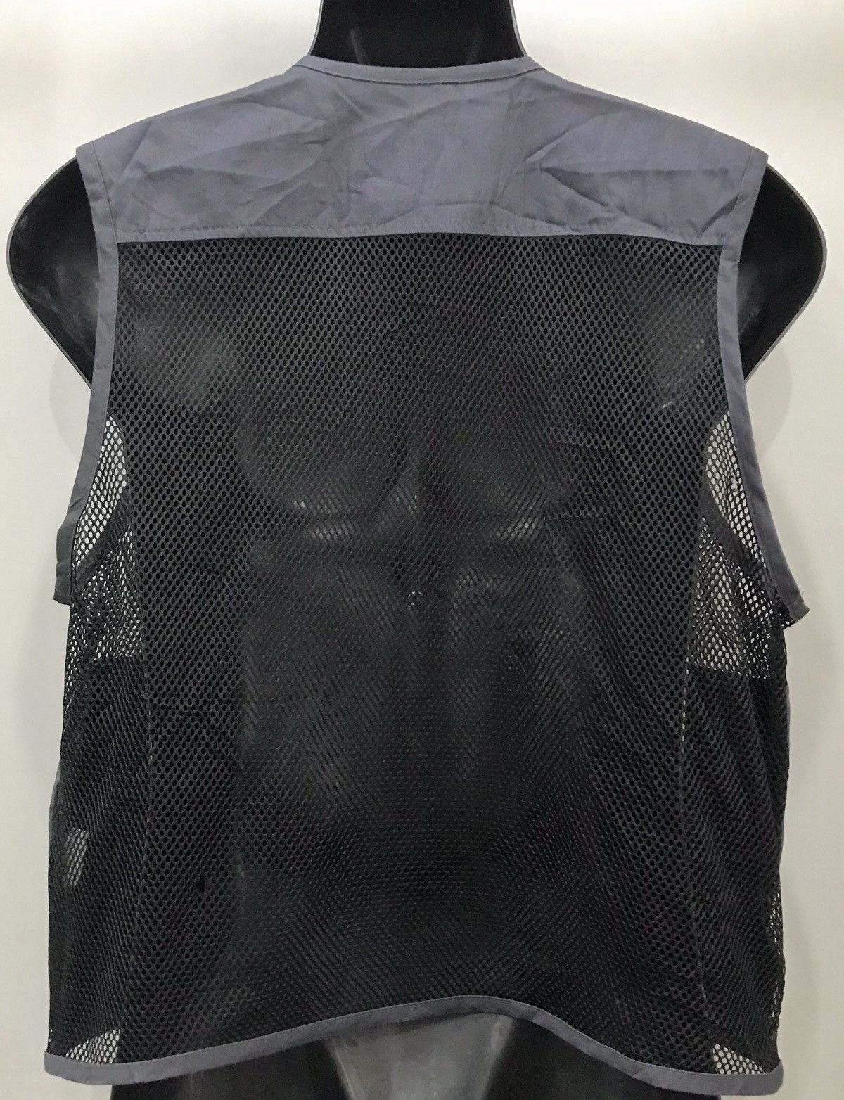 Japanese Brand FORECAST MESH VEST JACKET Size US L / EU 52-54 / 3 - 6 Thumbnail