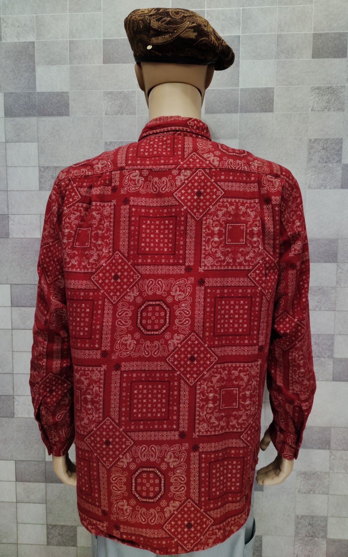 Japanese Brand × Uniqlo × Vintage UNIQLO Paisley Bandana Shirt Inspired by Visvim Kapital Size US L / EU 52-54 / 3 - 5 Thumbnail