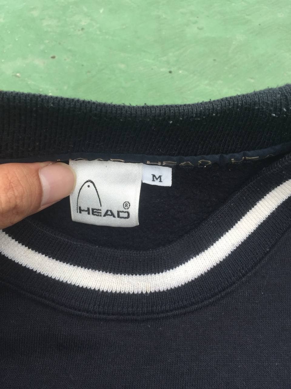 Japanese Brand Vintage Head Mini Logo Spell Out Sweatshirt Size US M / EU 48-50 / 2 - 4 Thumbnail