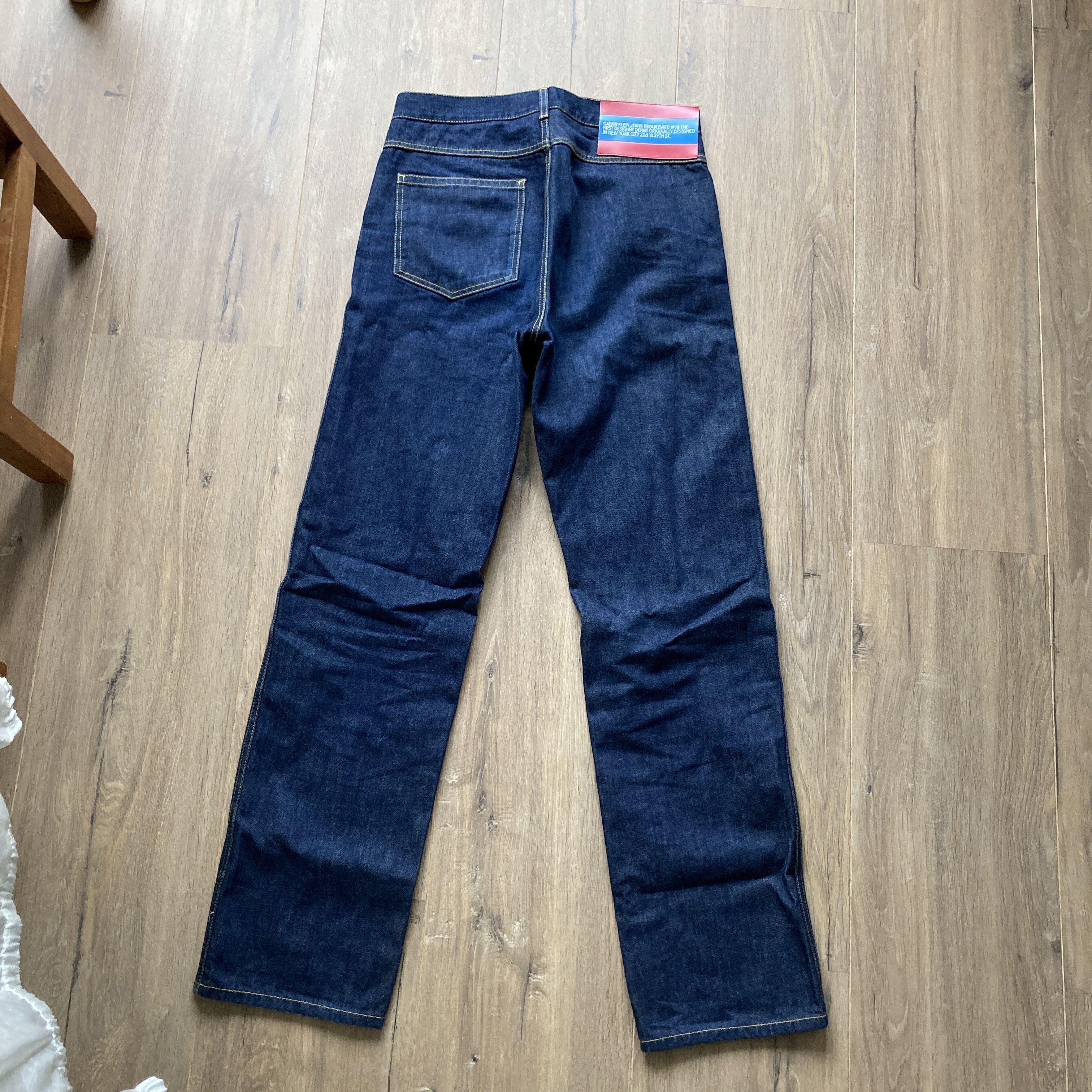 31 SINGLE POCKET FIVE POCKET STRAIGHT JEANS