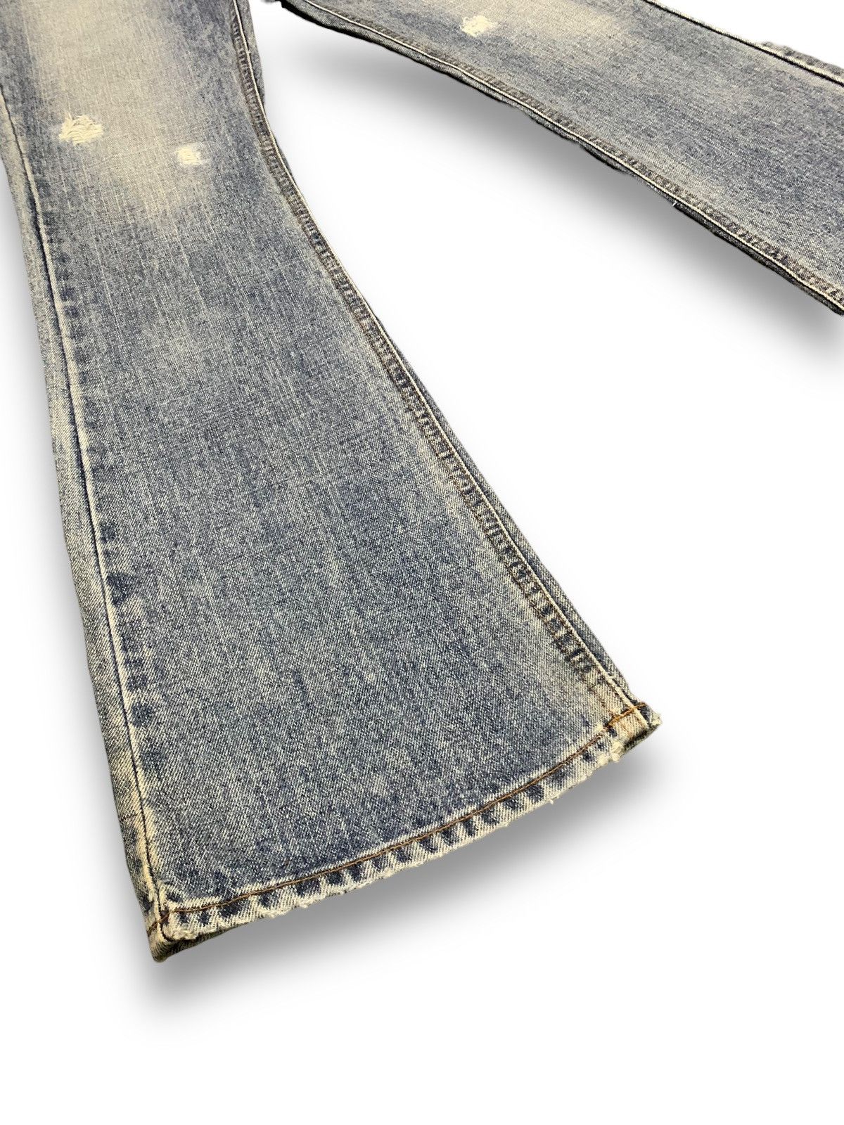Hysteric Glamour Vintage Japanese Brand Flare Bootcut Distressed Grunge Jeans Size US 29 - 8 Thumbnail