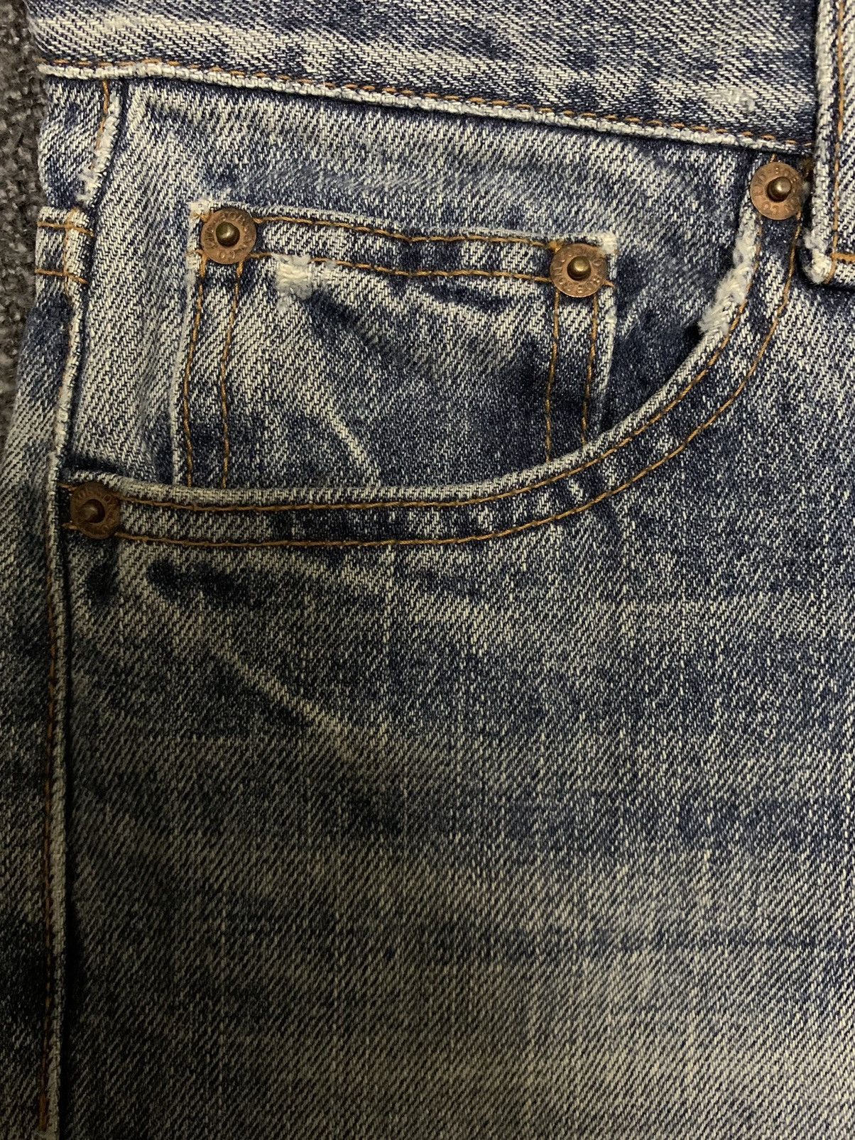 Hysteric Glamour Vintage Japanese Brand Flare Bootcut Distressed Grunge Jeans Size US 29 - 5 Thumbnail