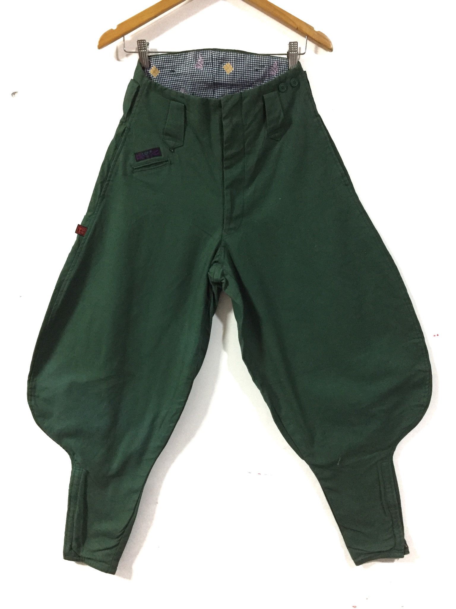 Japanese Brand 💥delete today💥Balloon Pants Tadaima Sanjo Collection Army Size US 26 / EU 42 - 1 Thumbnail